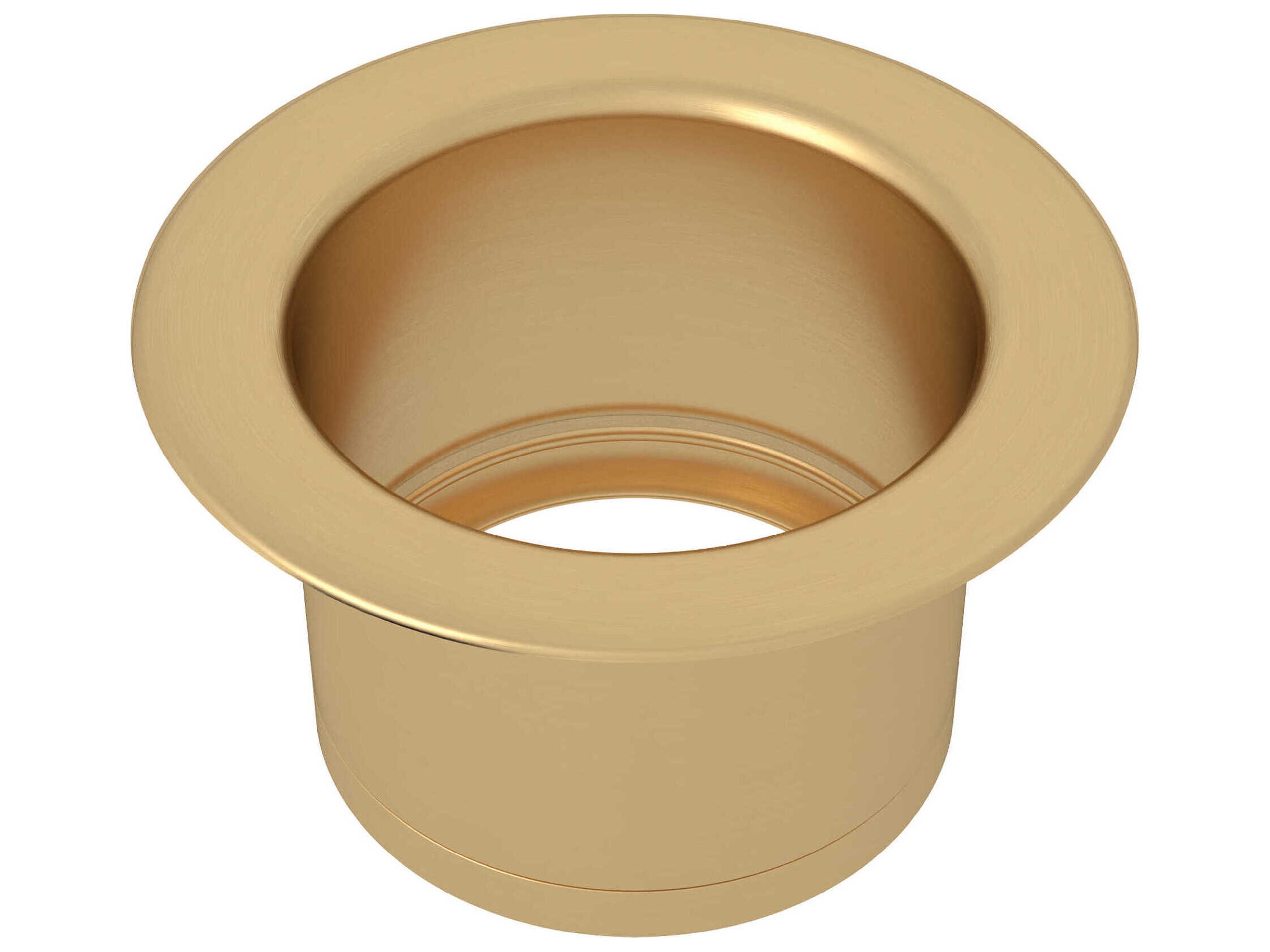 Satin English Gold Extended Disposal Flange