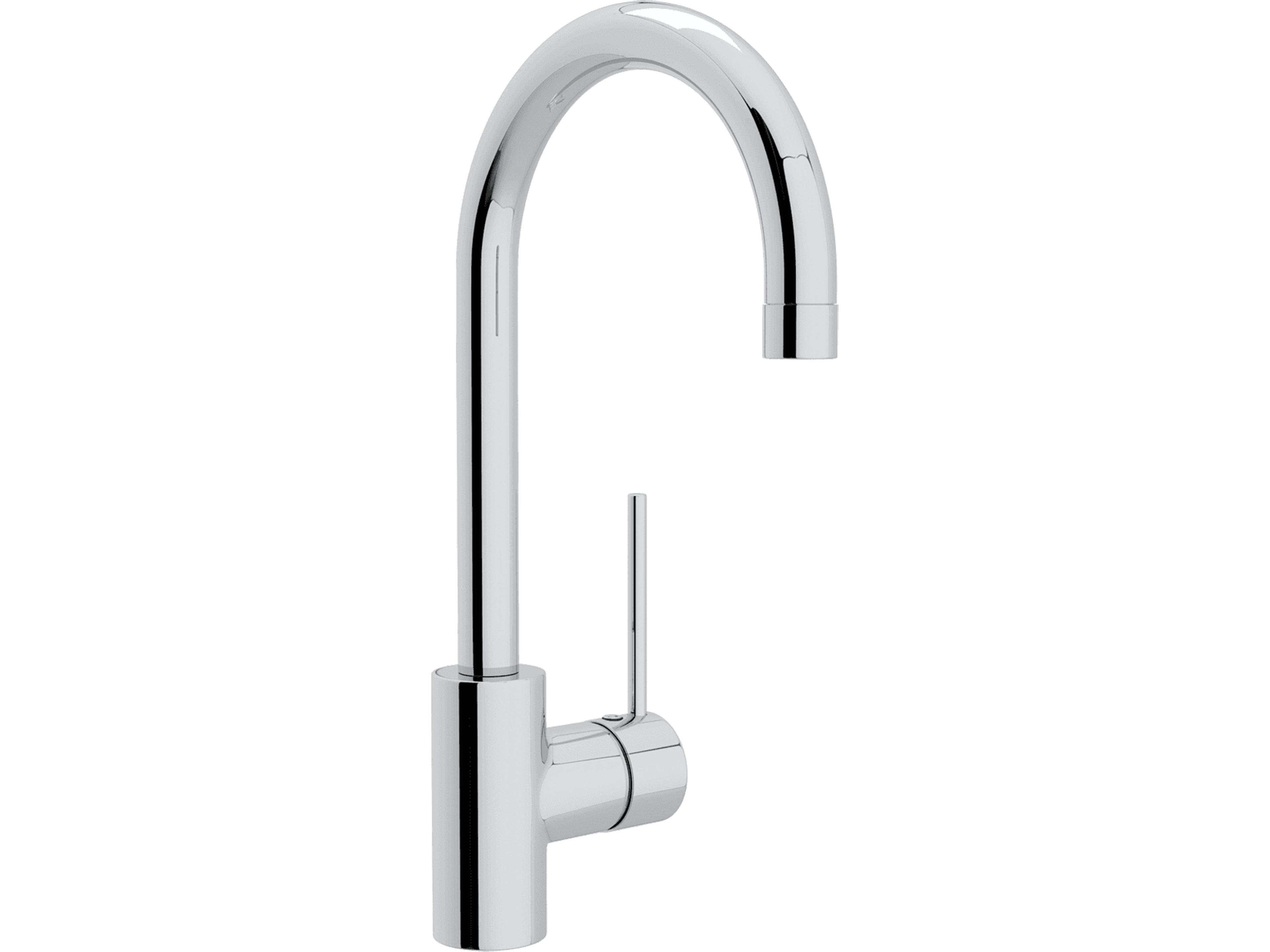 Pirellone Single Hole Polished Chrome Faucet