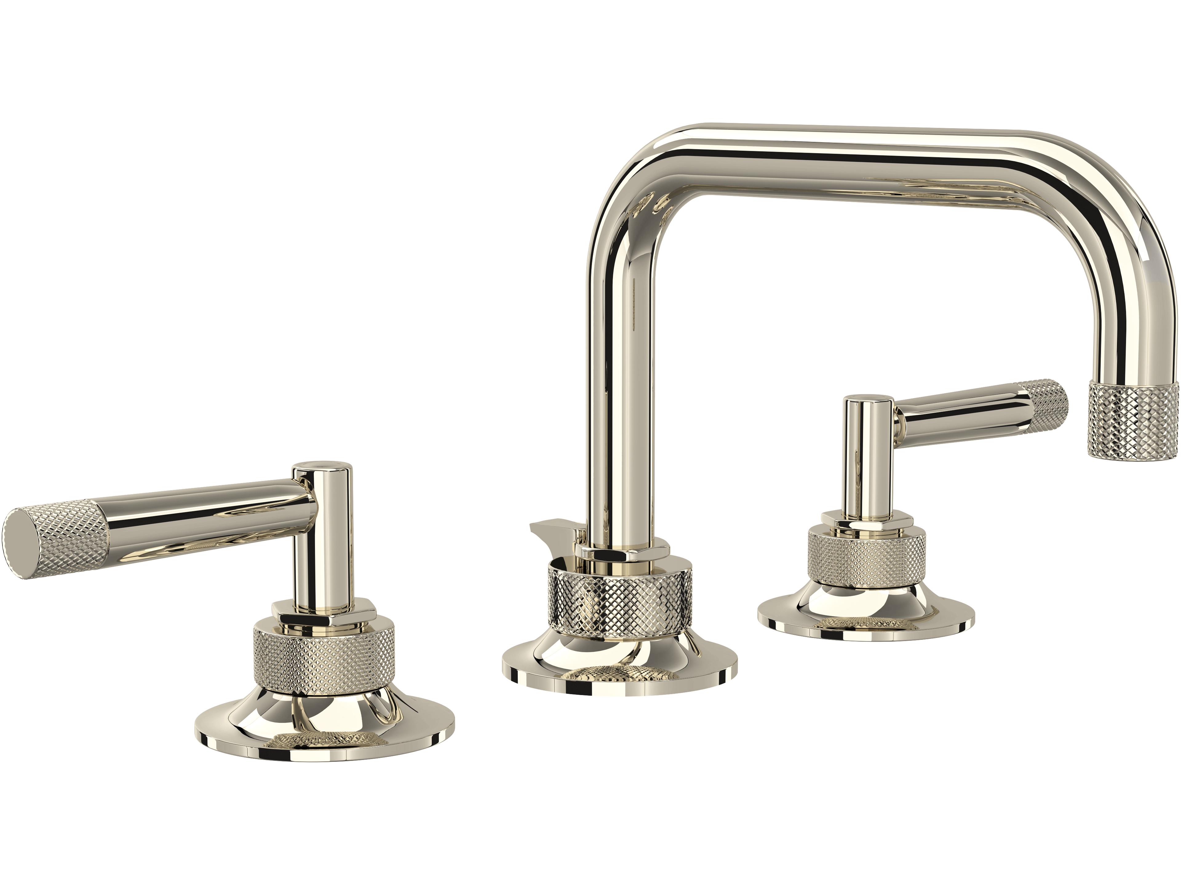 Graceline Polished Nickel Widespread Lavatory Faucet