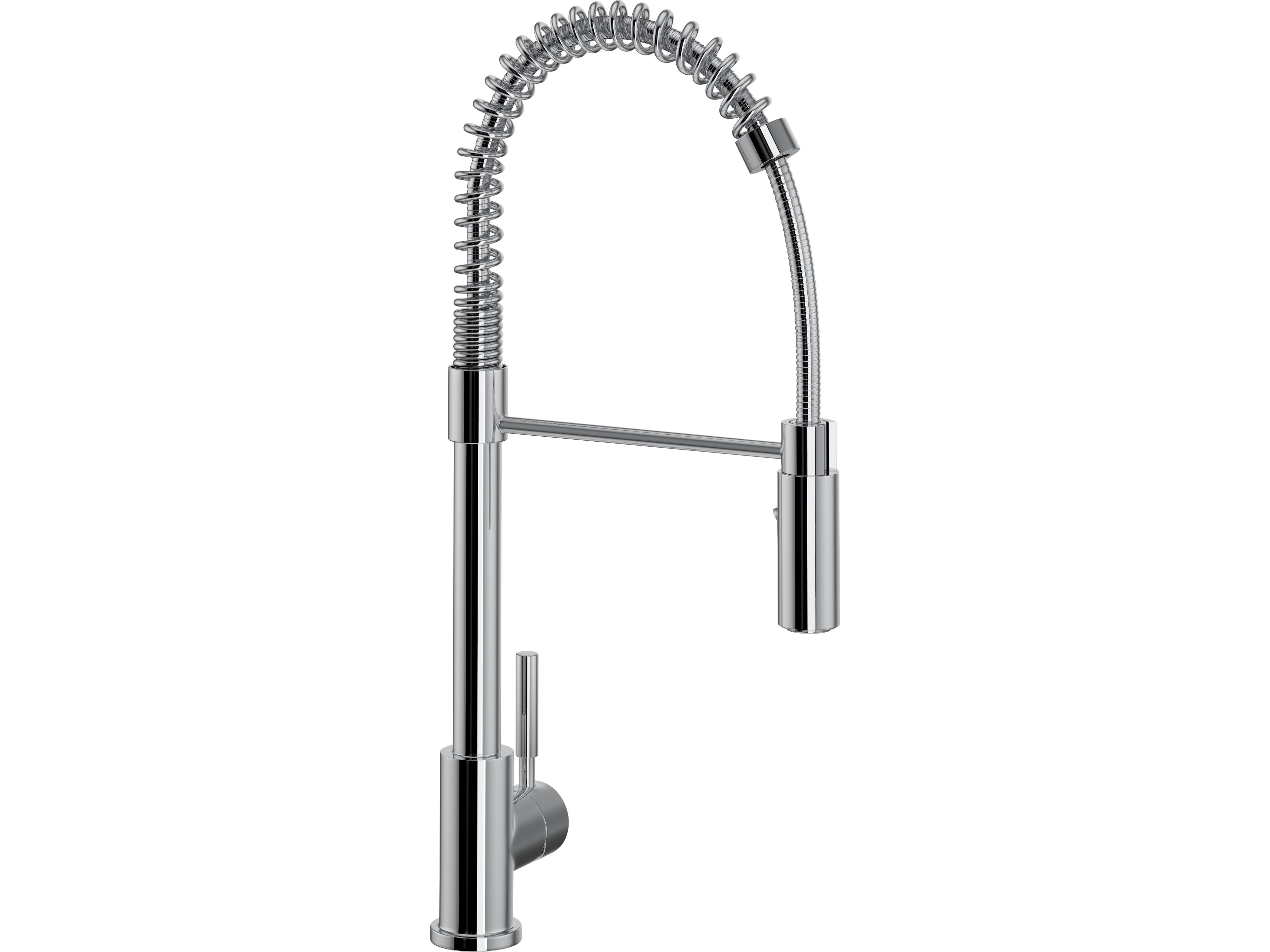 Lux Polished Chrome Kitchen Faucet
