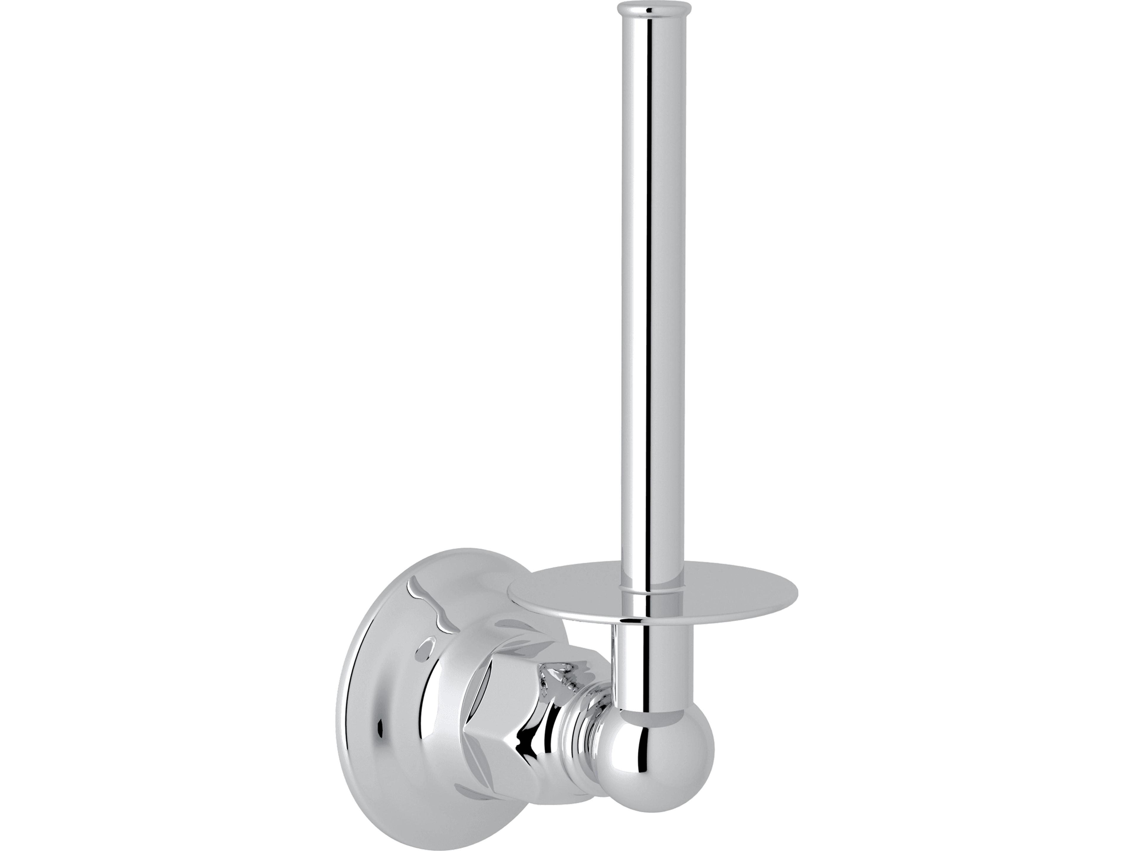 Spare Toilet Paper Holder In Polished Chrome