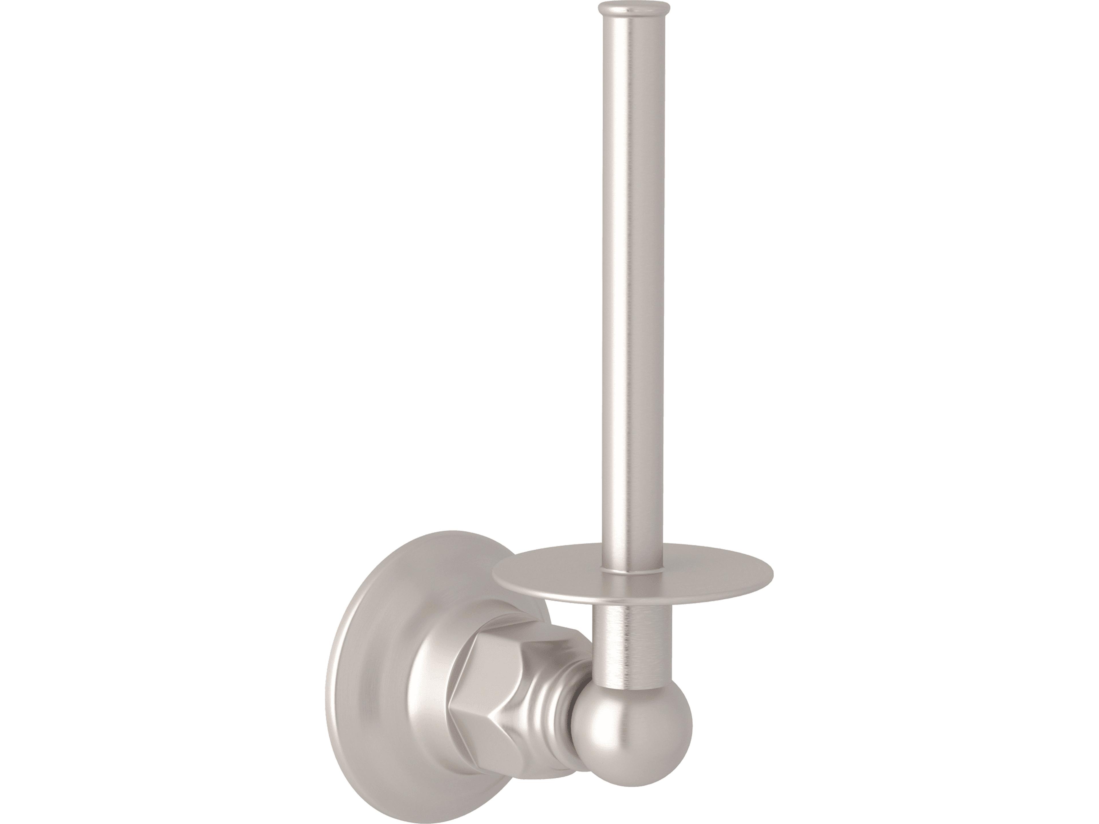 Spare Toilet Paper Holder In Satin Nickel