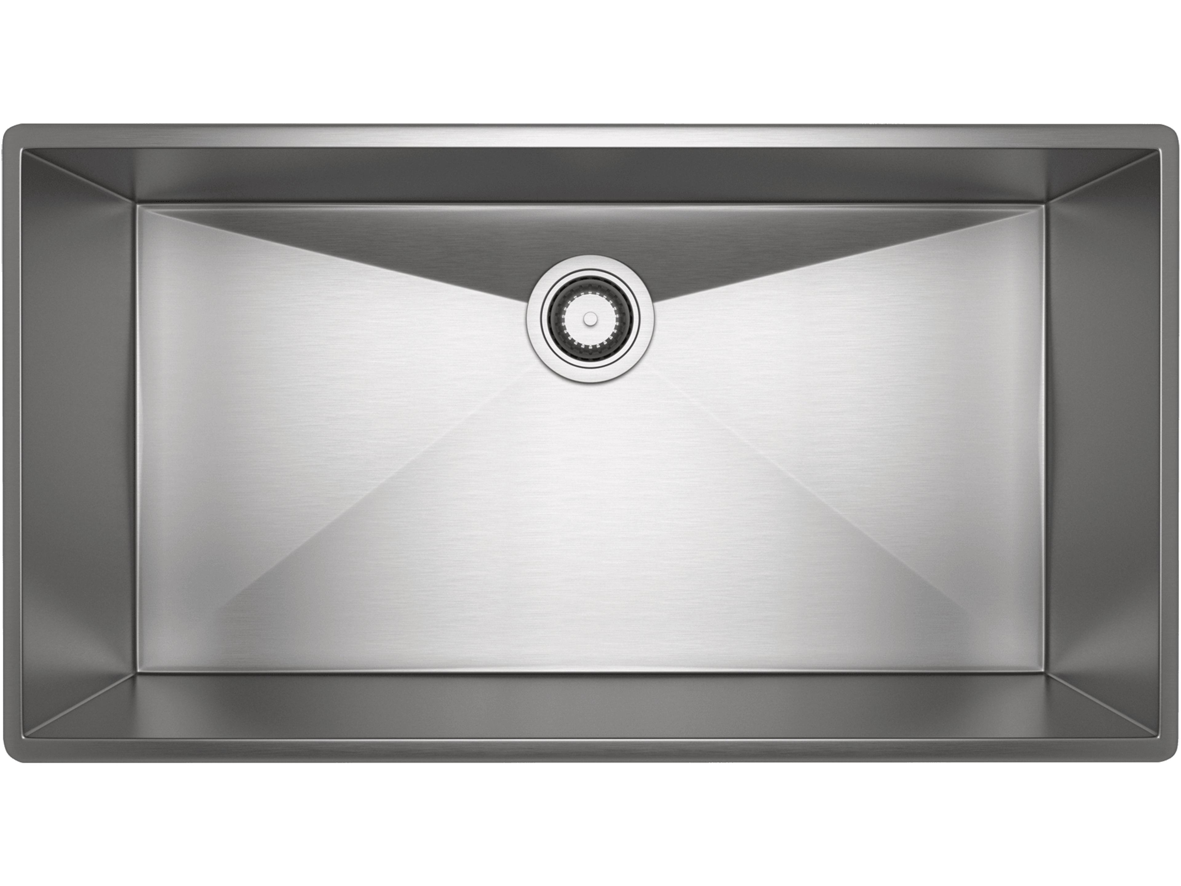 Forze Italian Stainless Steel Forze Single Bowl Kitchen Sink
