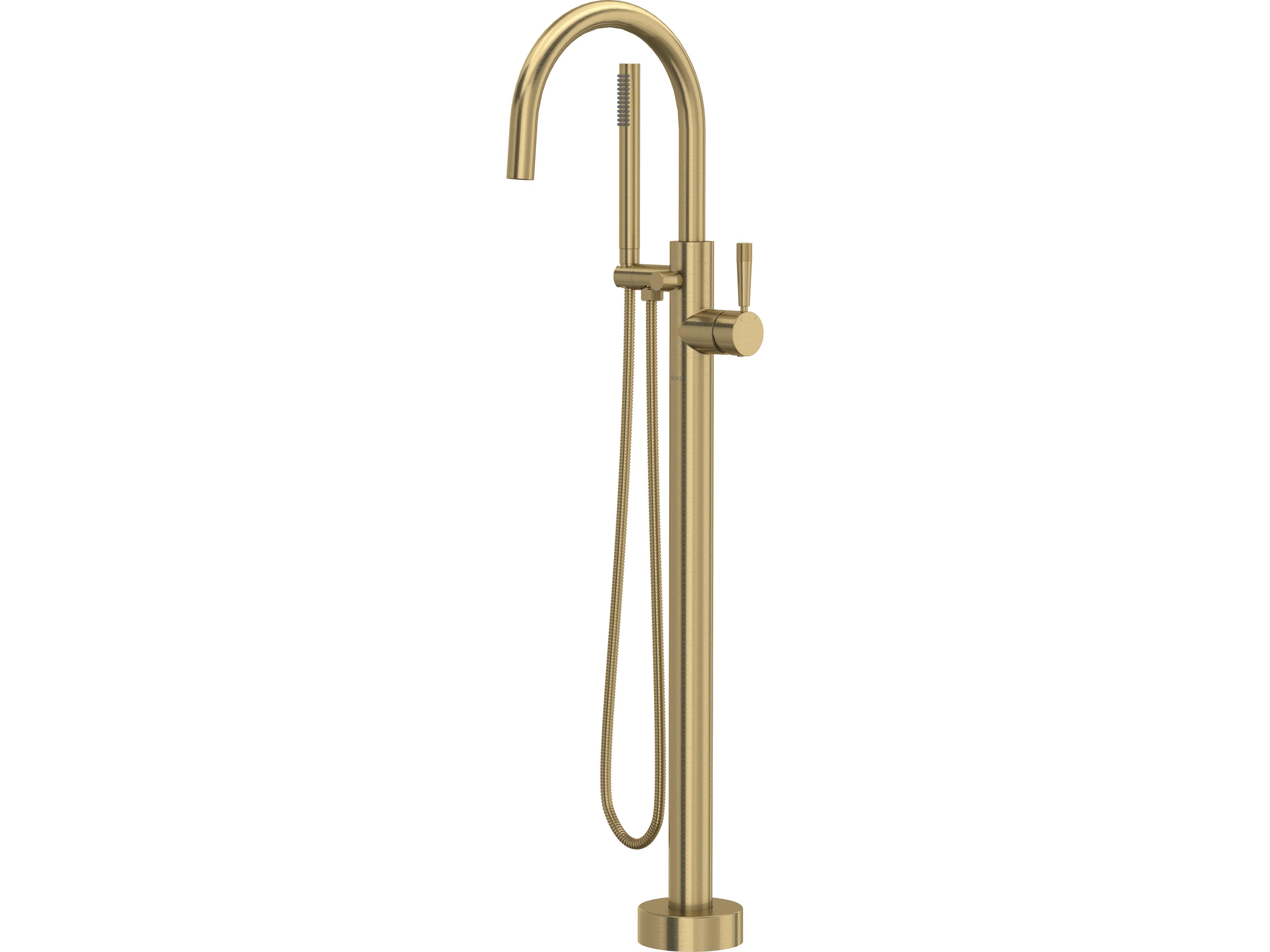 Graceline Single Hole Floor Mount Tub Filler Trim