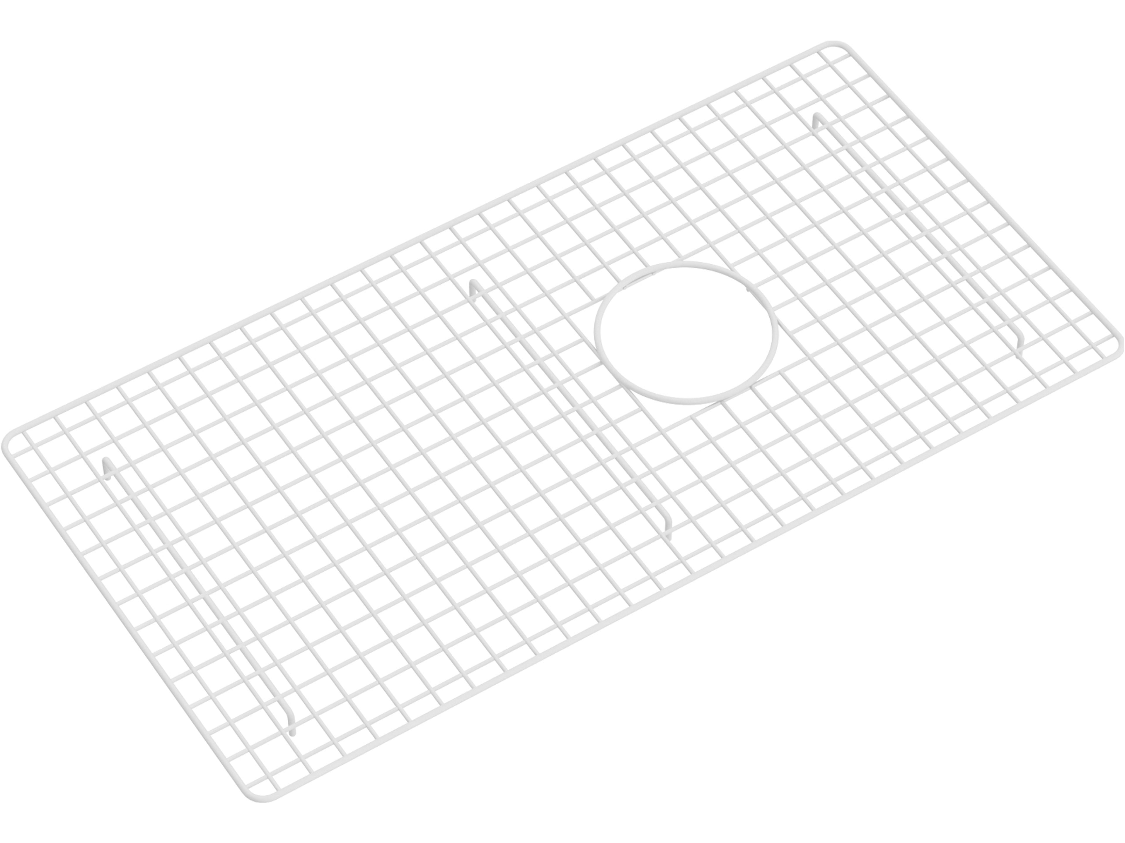 Allia White Abcite Sink Grid