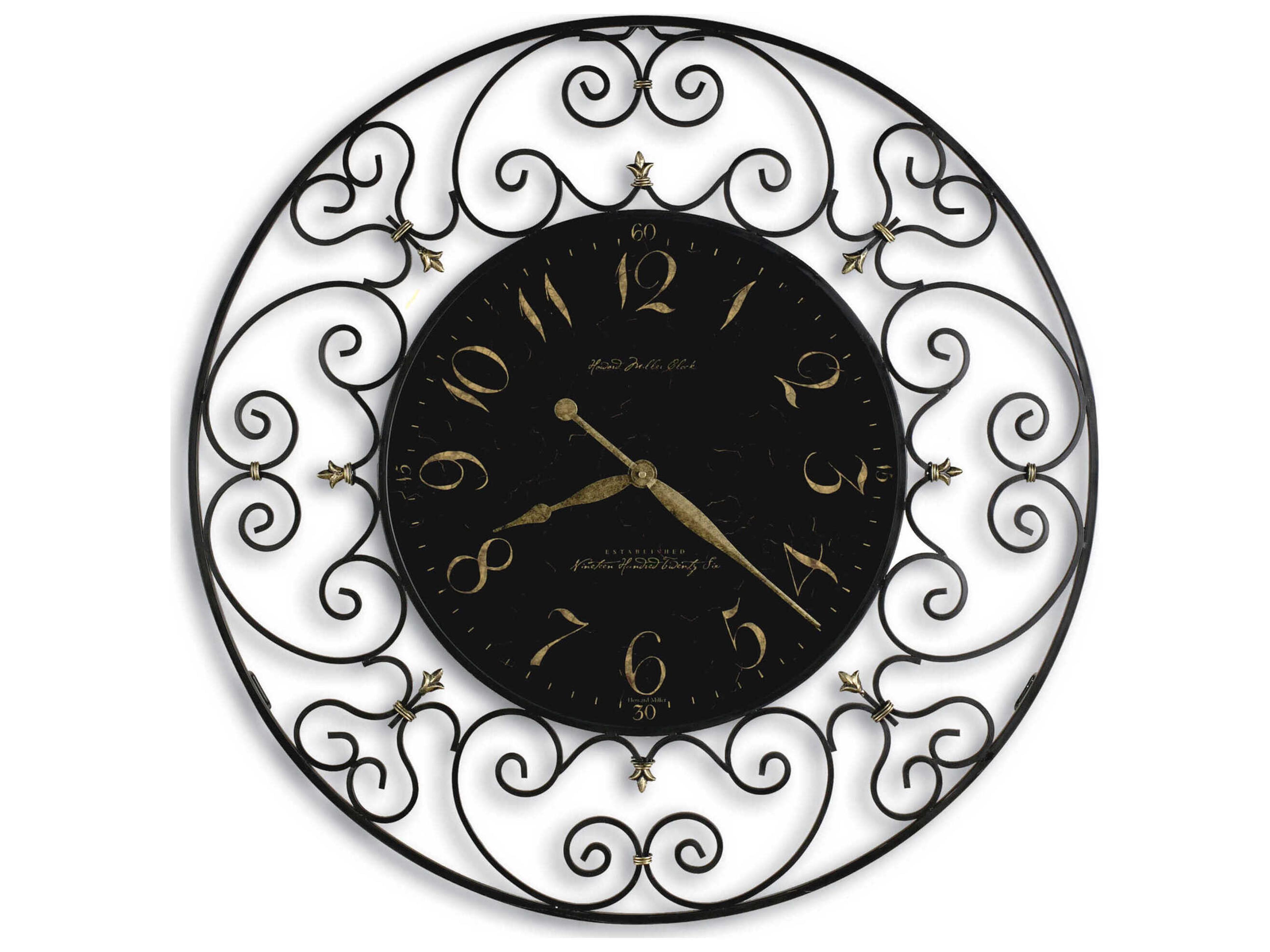 Joline Gold-Tone Oversized Gallery Wall Clock
