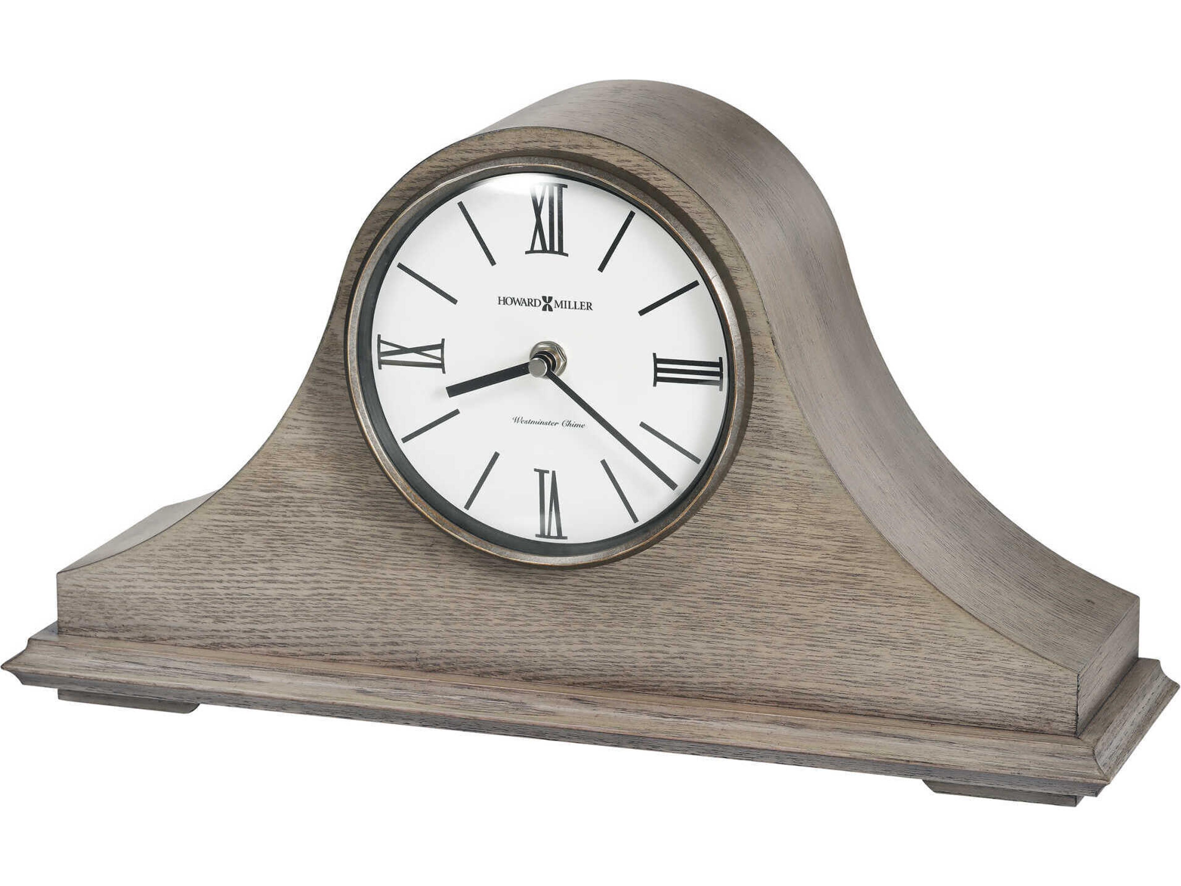 Seaside Grey Lakeside Mantel Clock
