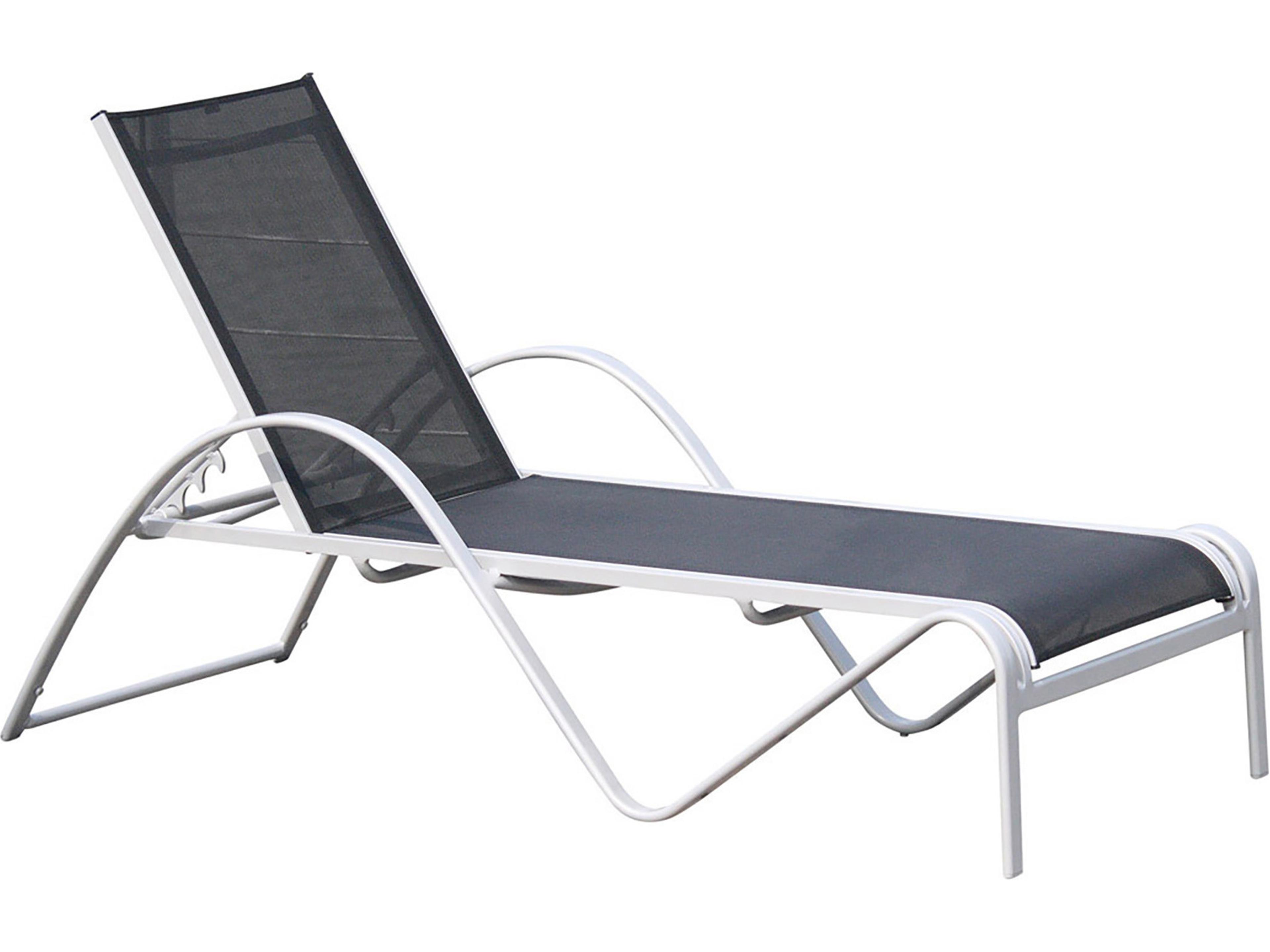 Ultra Grey Aluminum Chaise Lounge