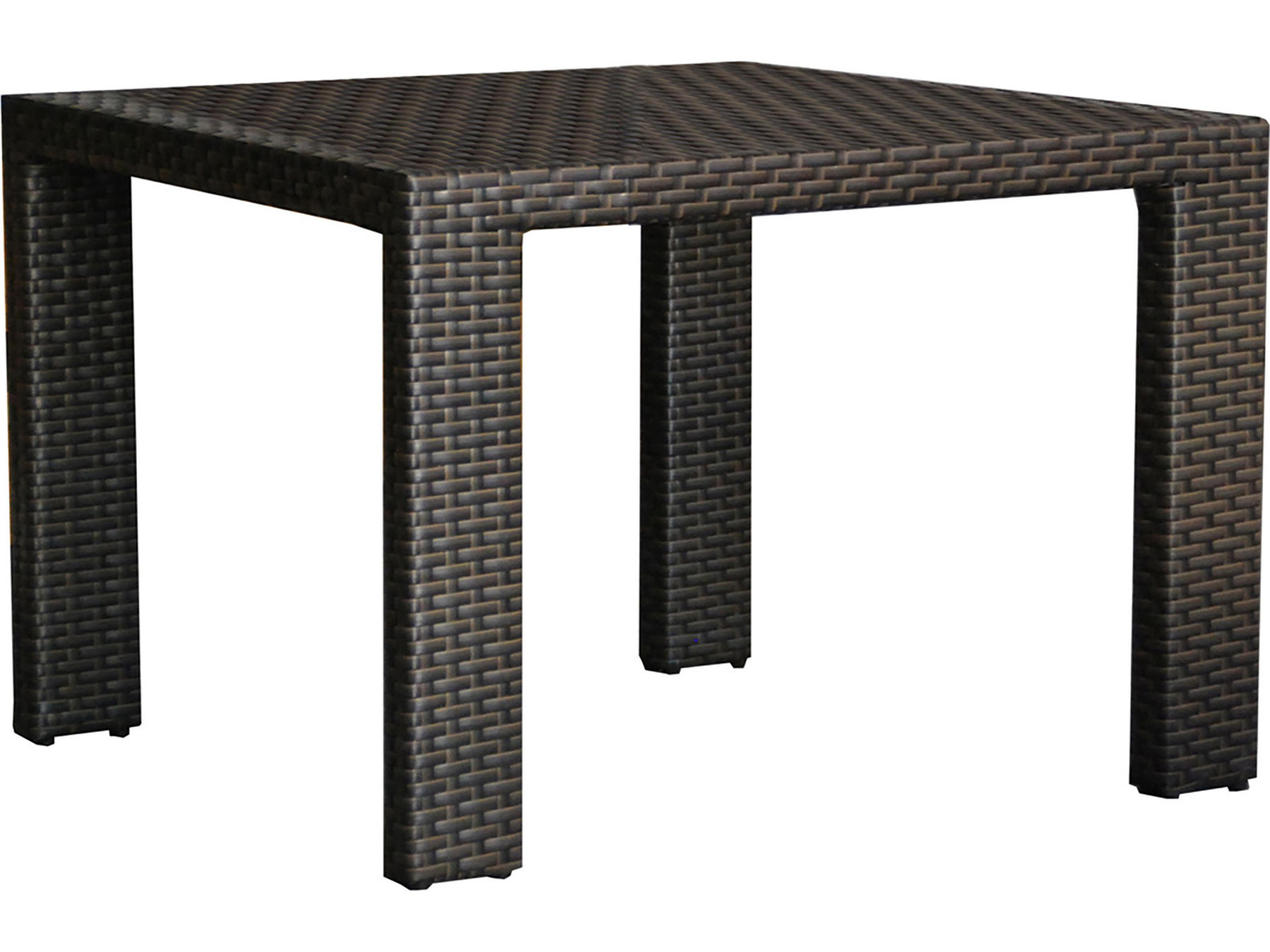 Fiji Wicker Square Dining Table