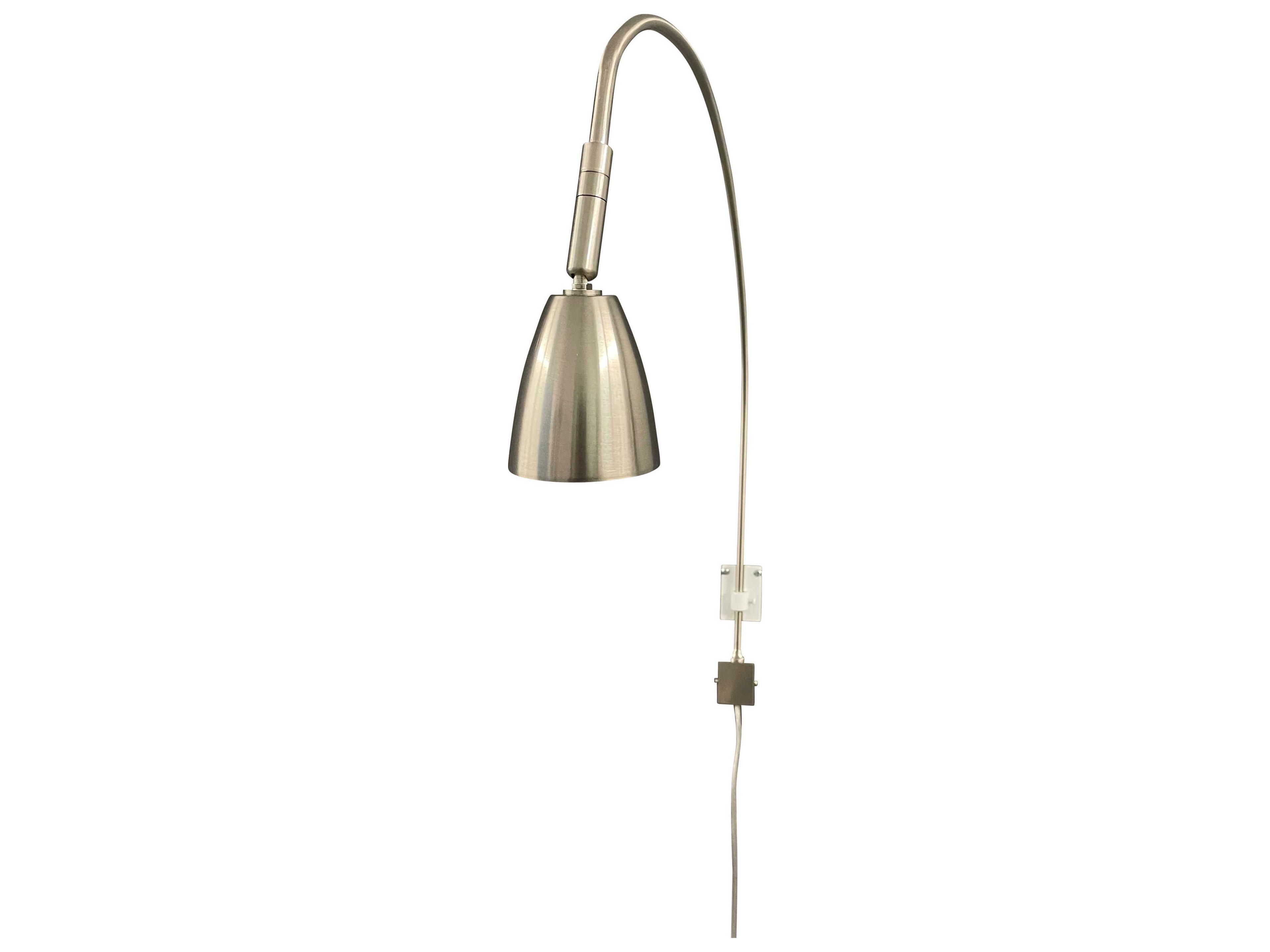 Advent 1-Light Satin Nickel Picture Light