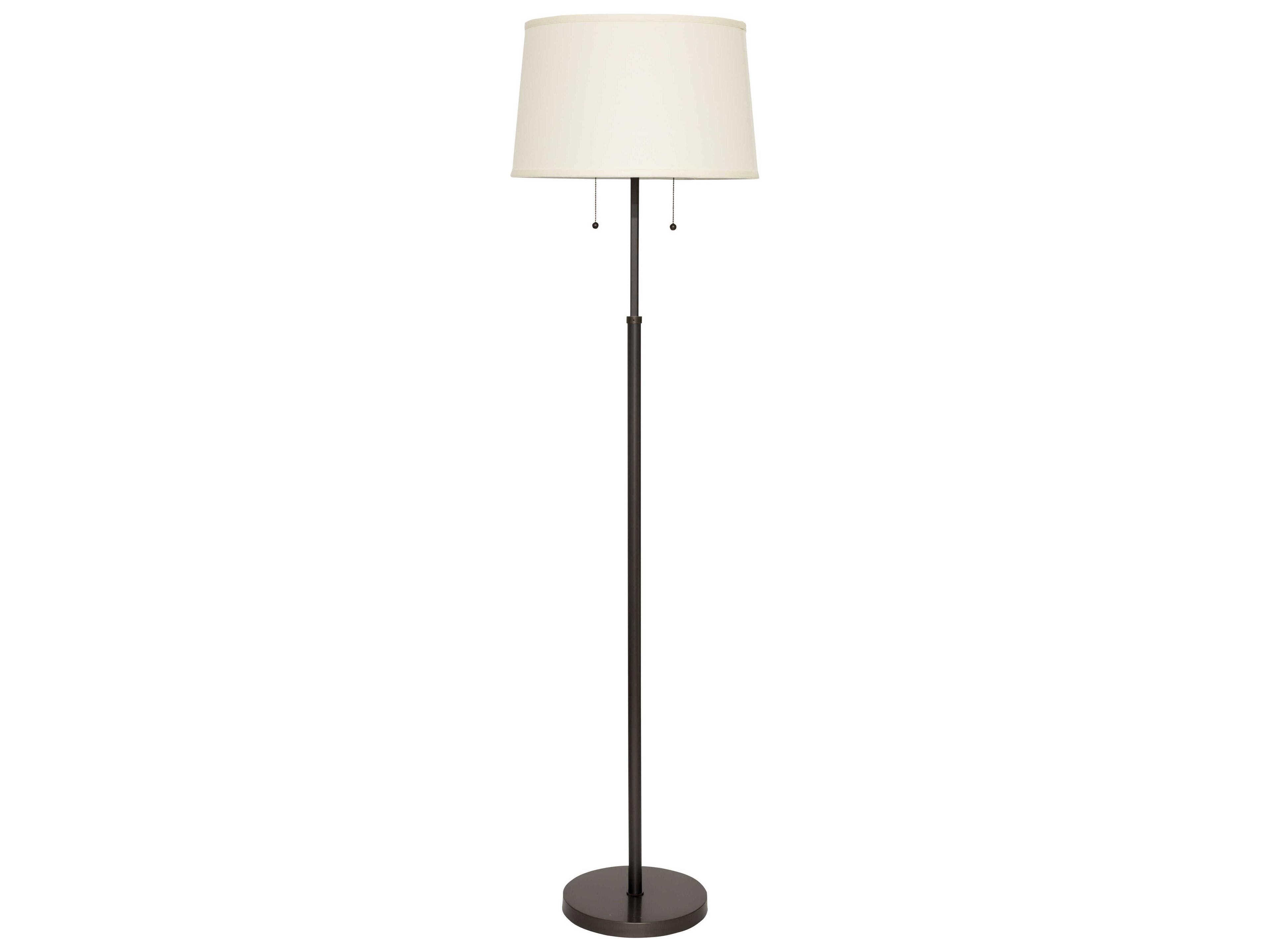 House Of Troy Averill Adjustable Oil Rubbed Bronze Floor Lamp