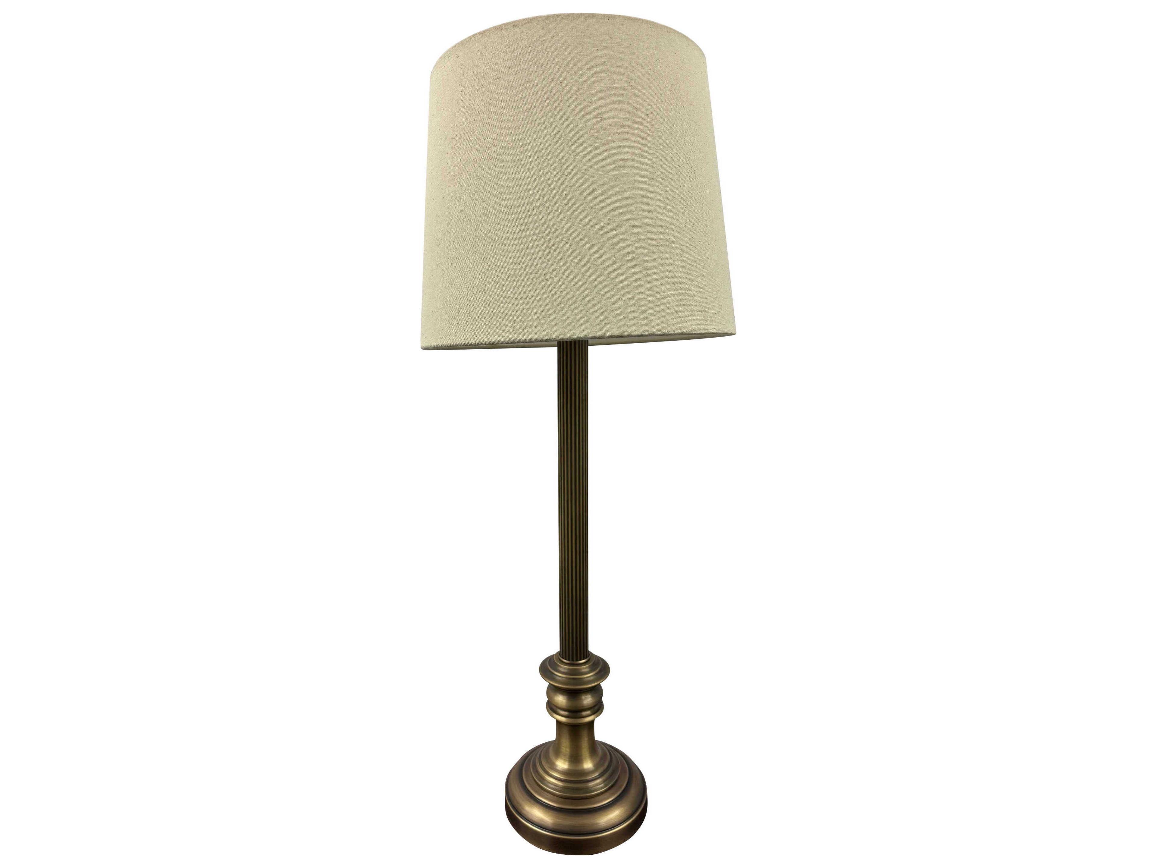 Bristol Off White Linen Hardback Buffet Lamp