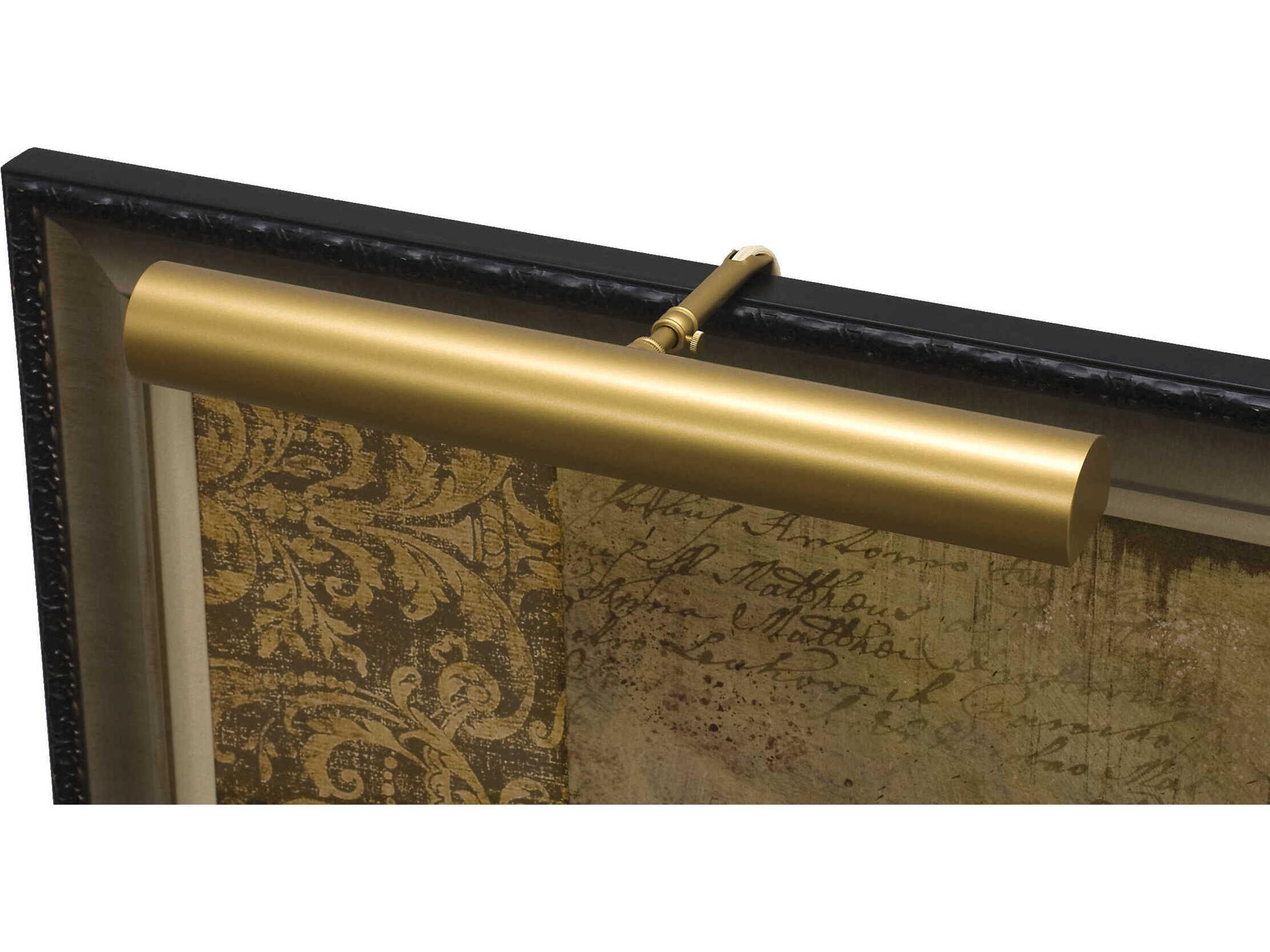 Classic 2-Light Brass Picture Light