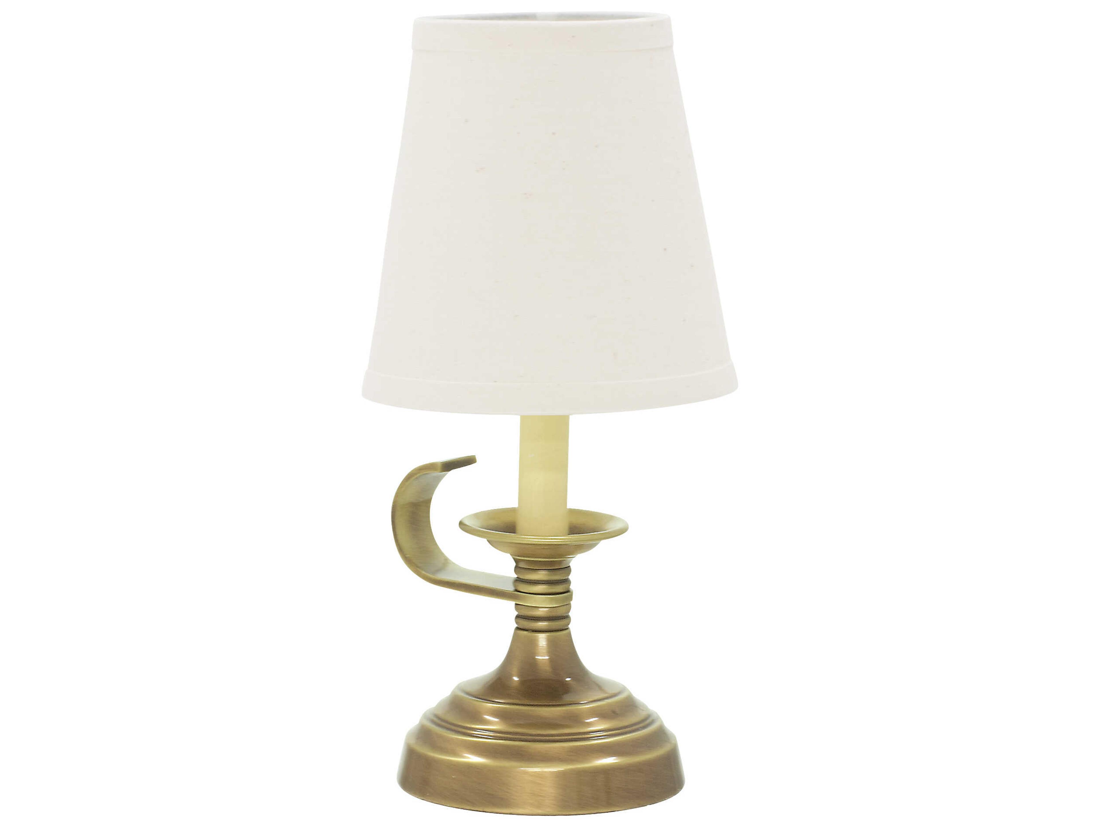 Coach Accent Mini Antique Brass Table Lamp