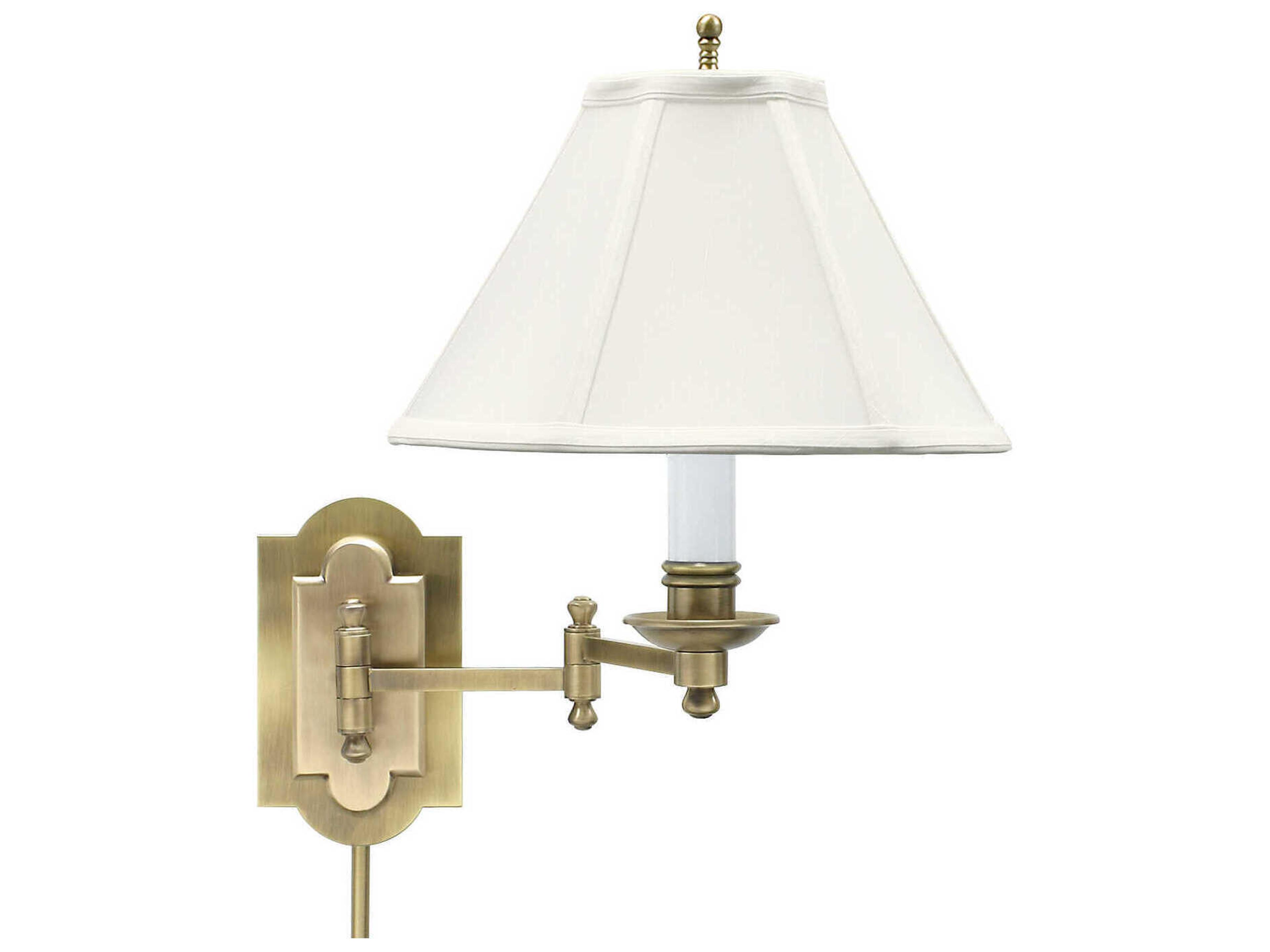 House of Troy Club Swing Arm Light