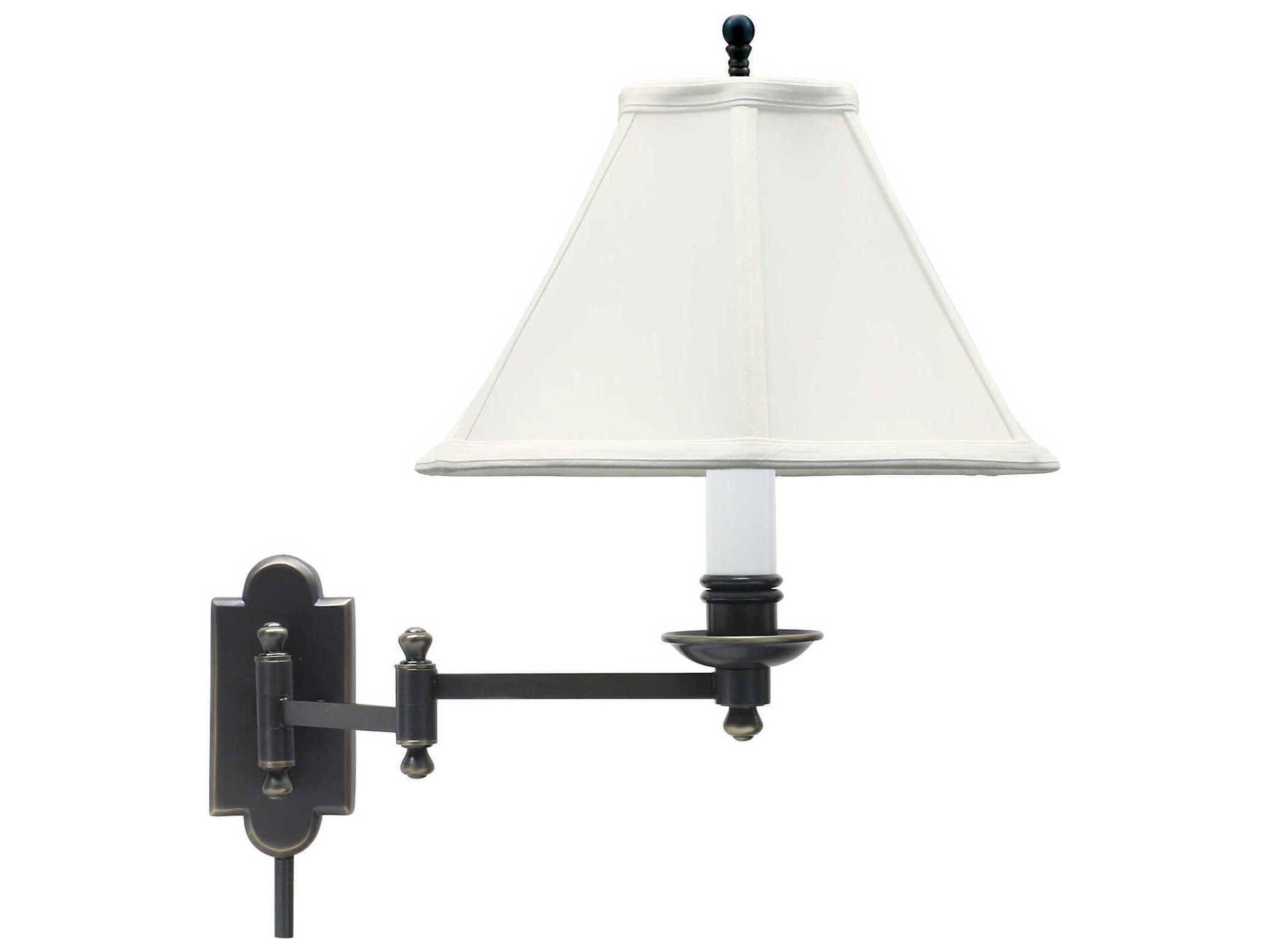 House of Troy Club Swing Arm Light