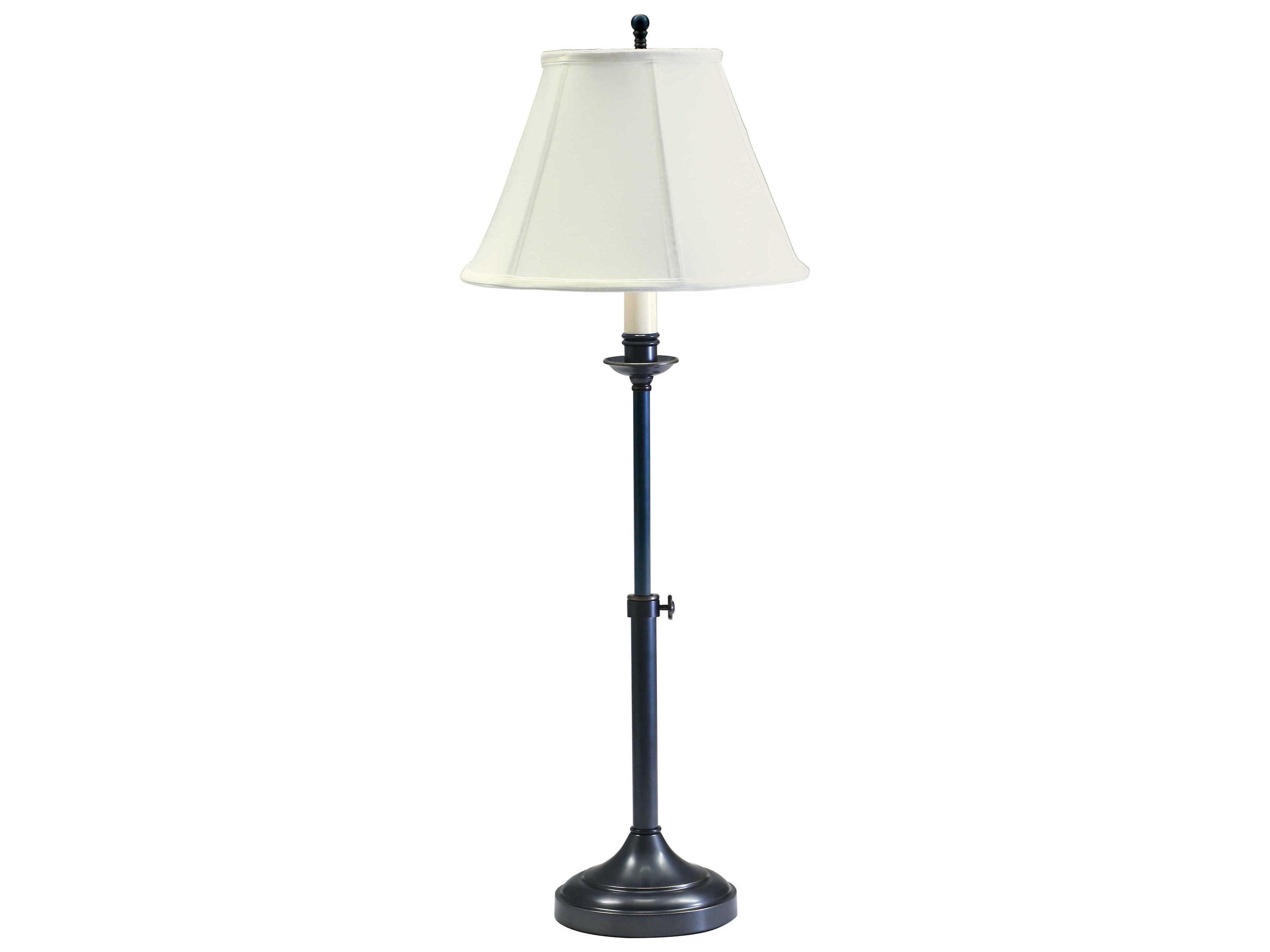 House of Troy Club Brass Table Lamp