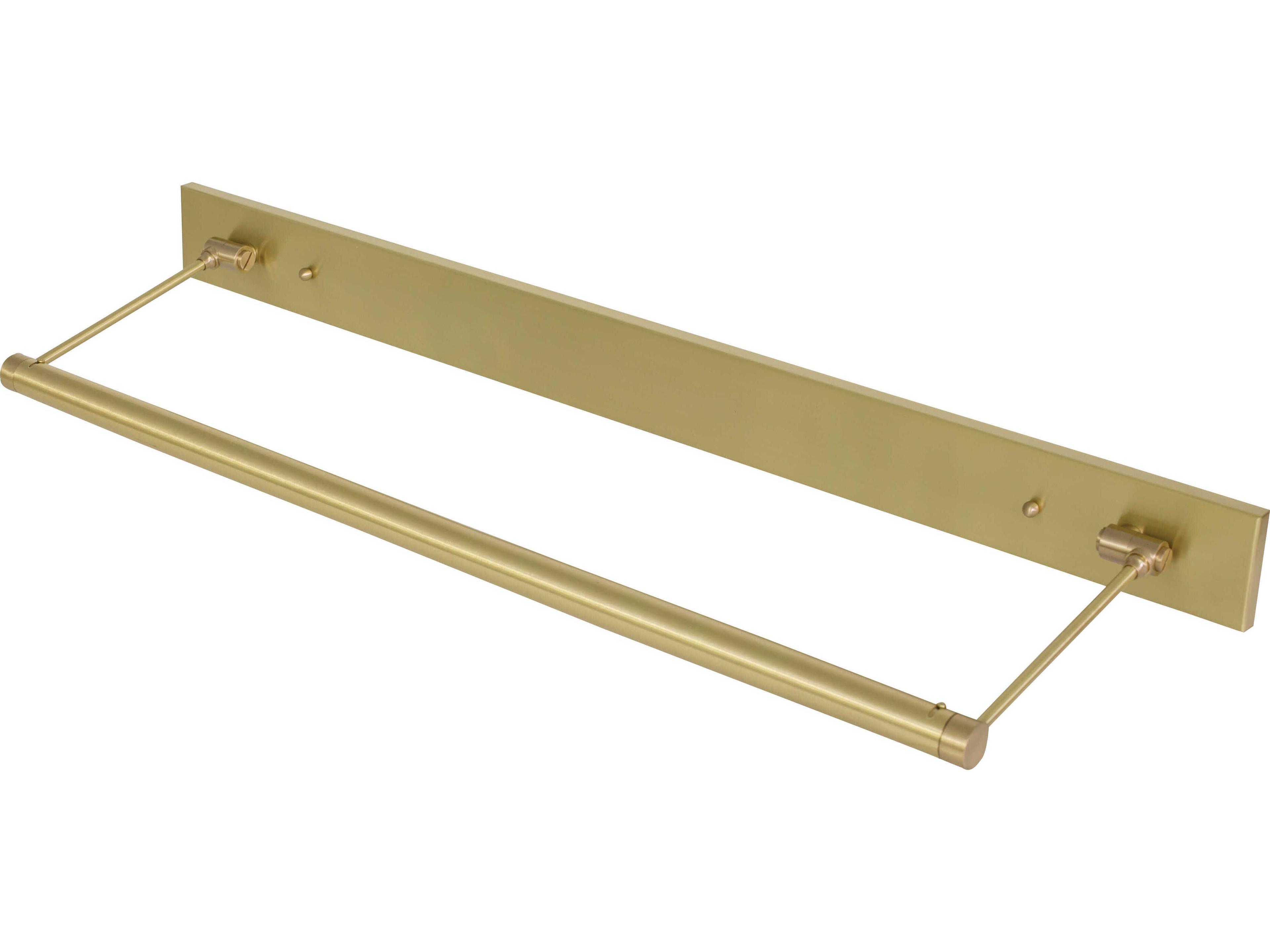 Mendon Direct Wire Satin Brass LED Picture Light