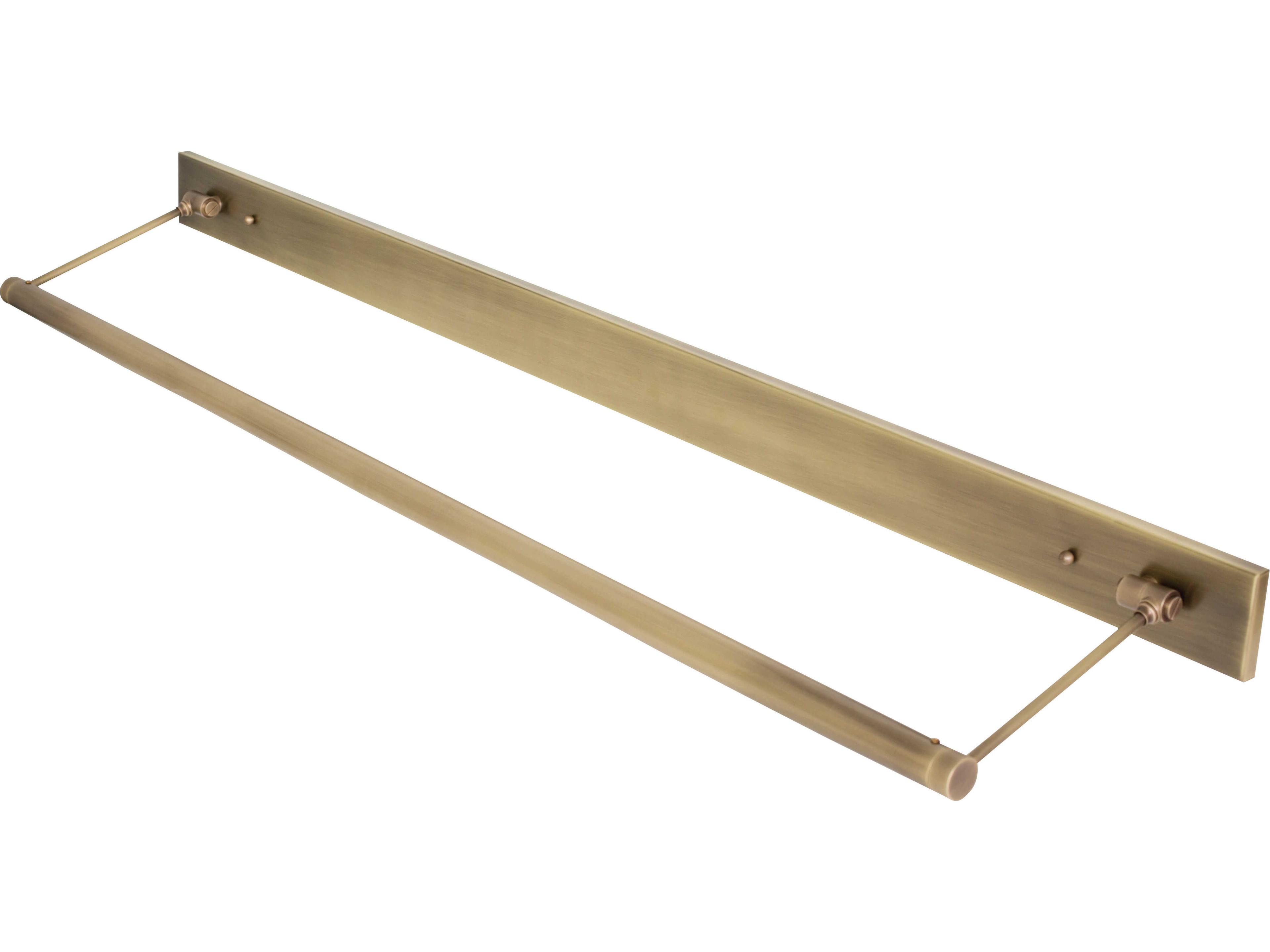 Mendon Direct Wire Antique Brass LED Picture Light