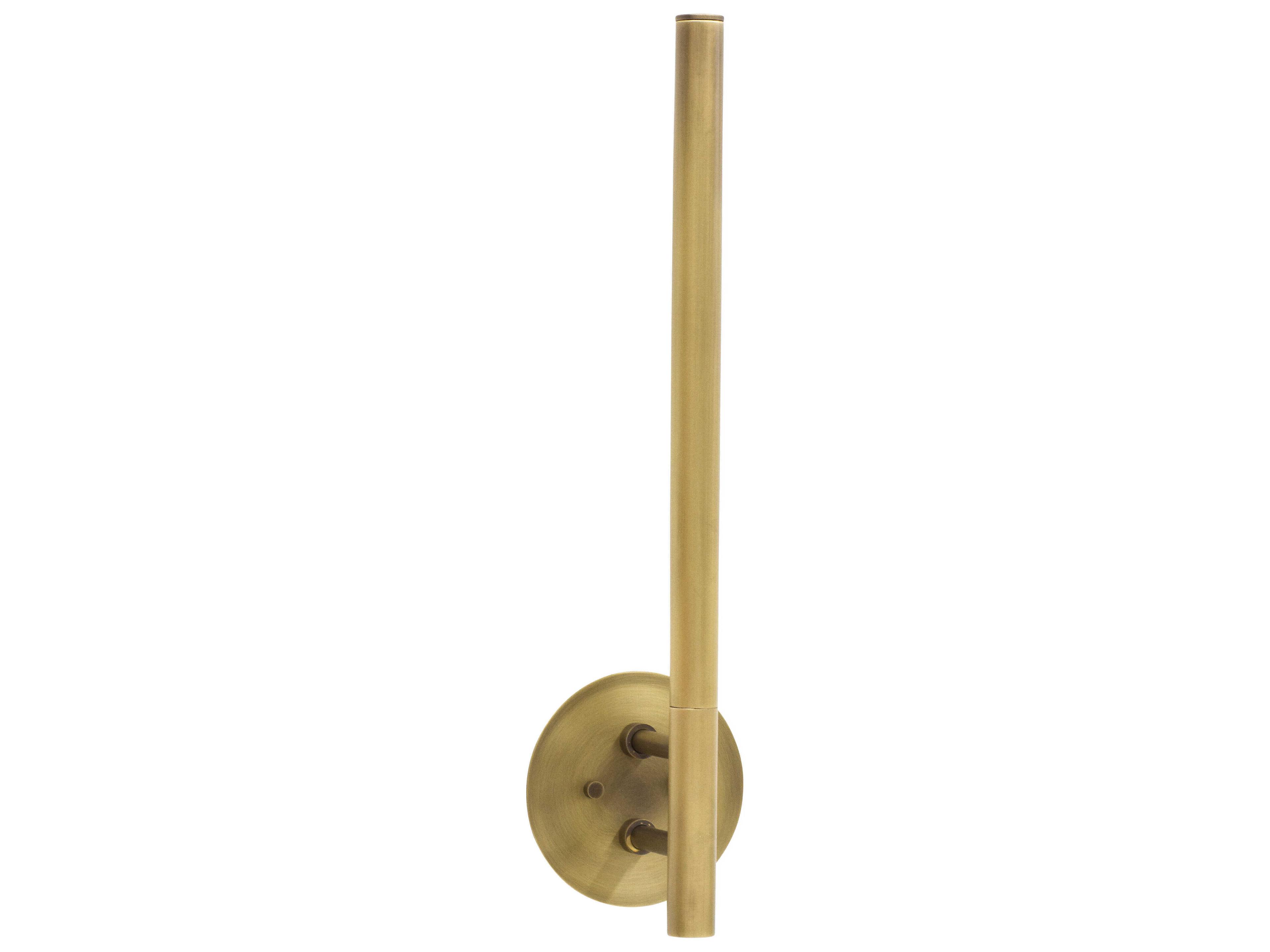 House of Troy Slim-line Antique Brass LED Wall Sconce
