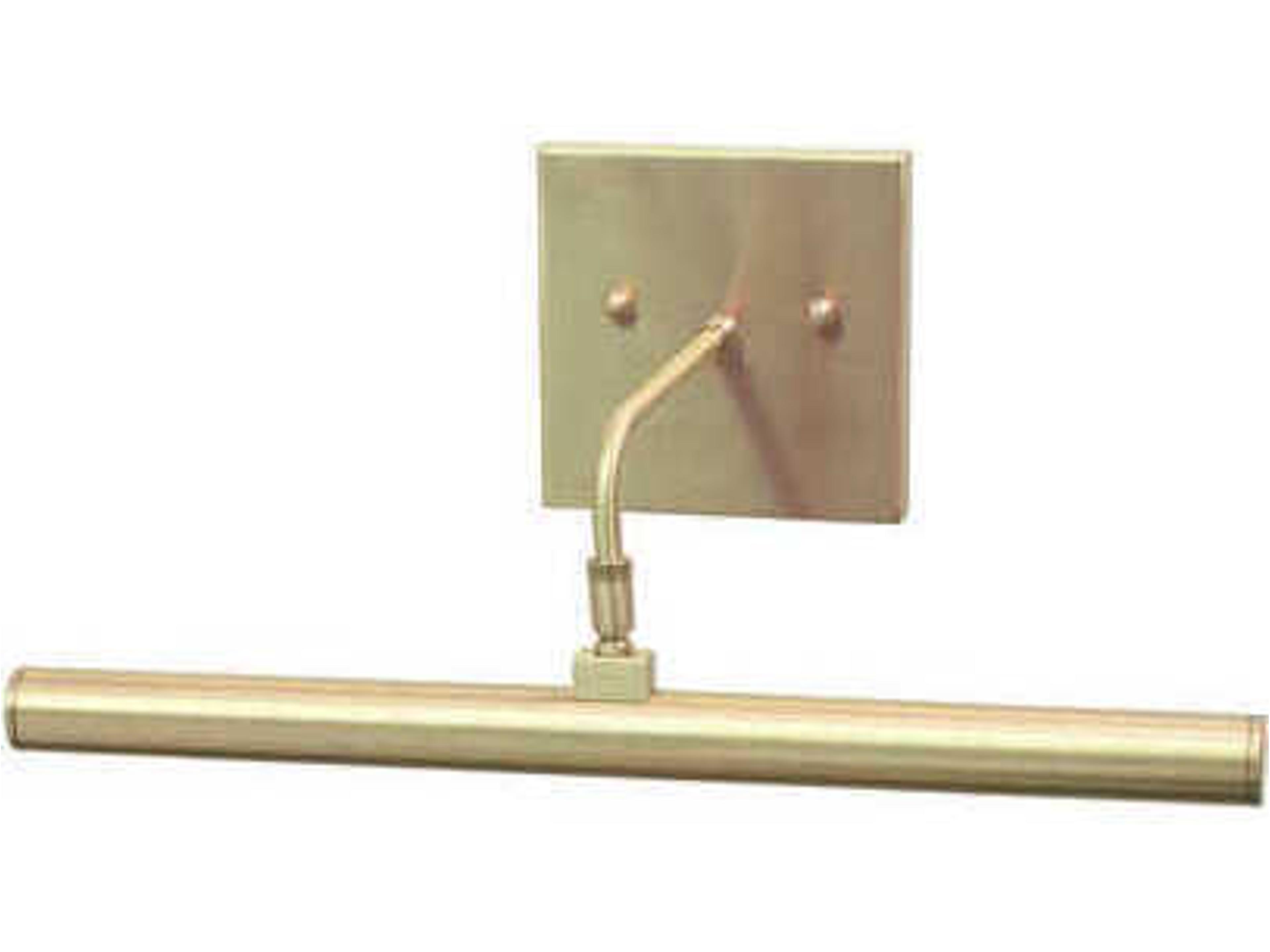 Direct Wire 1-Light Brass LED Picture Light