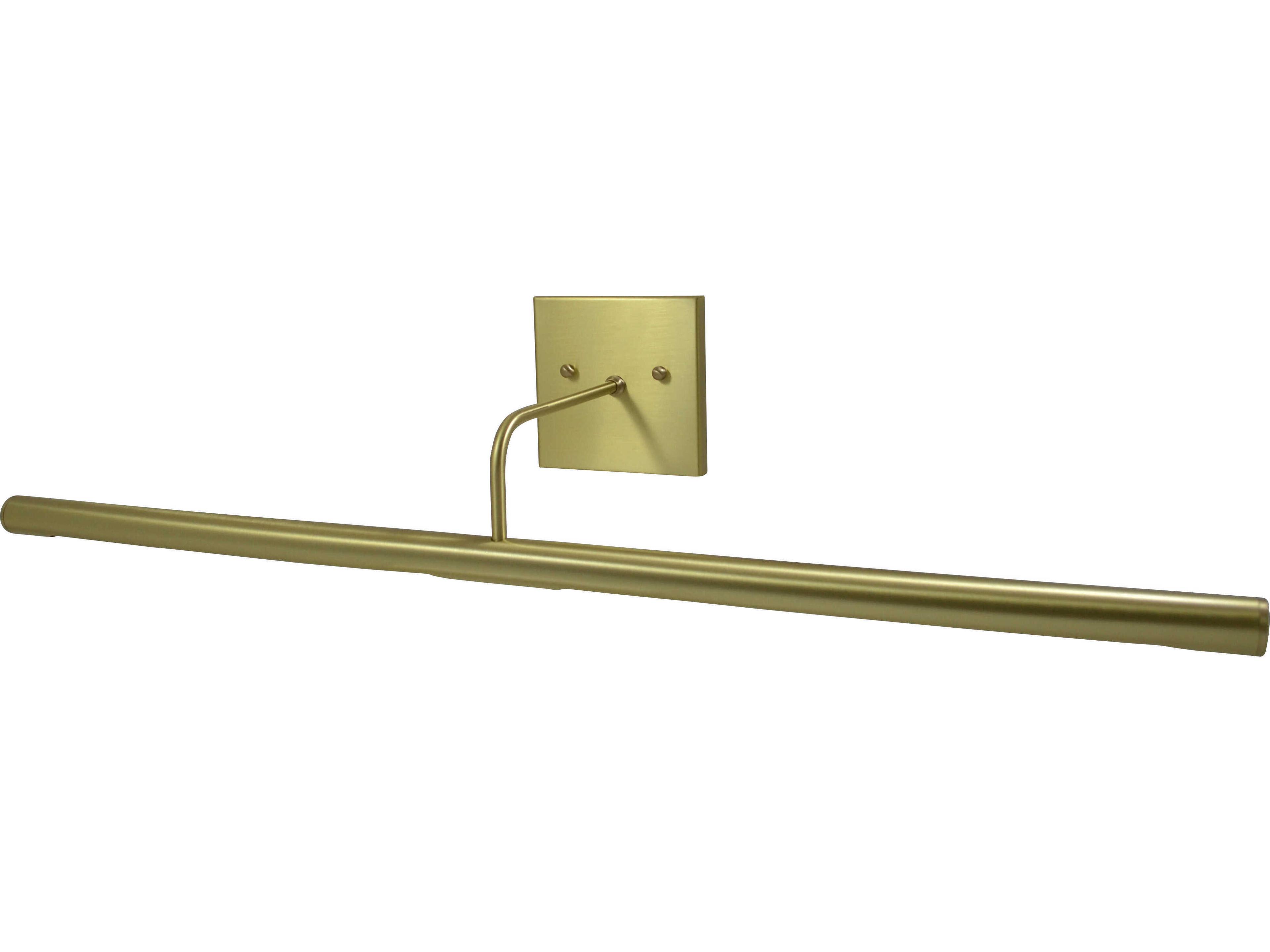 Direct Wire 1-Light Brass LED Picture Light