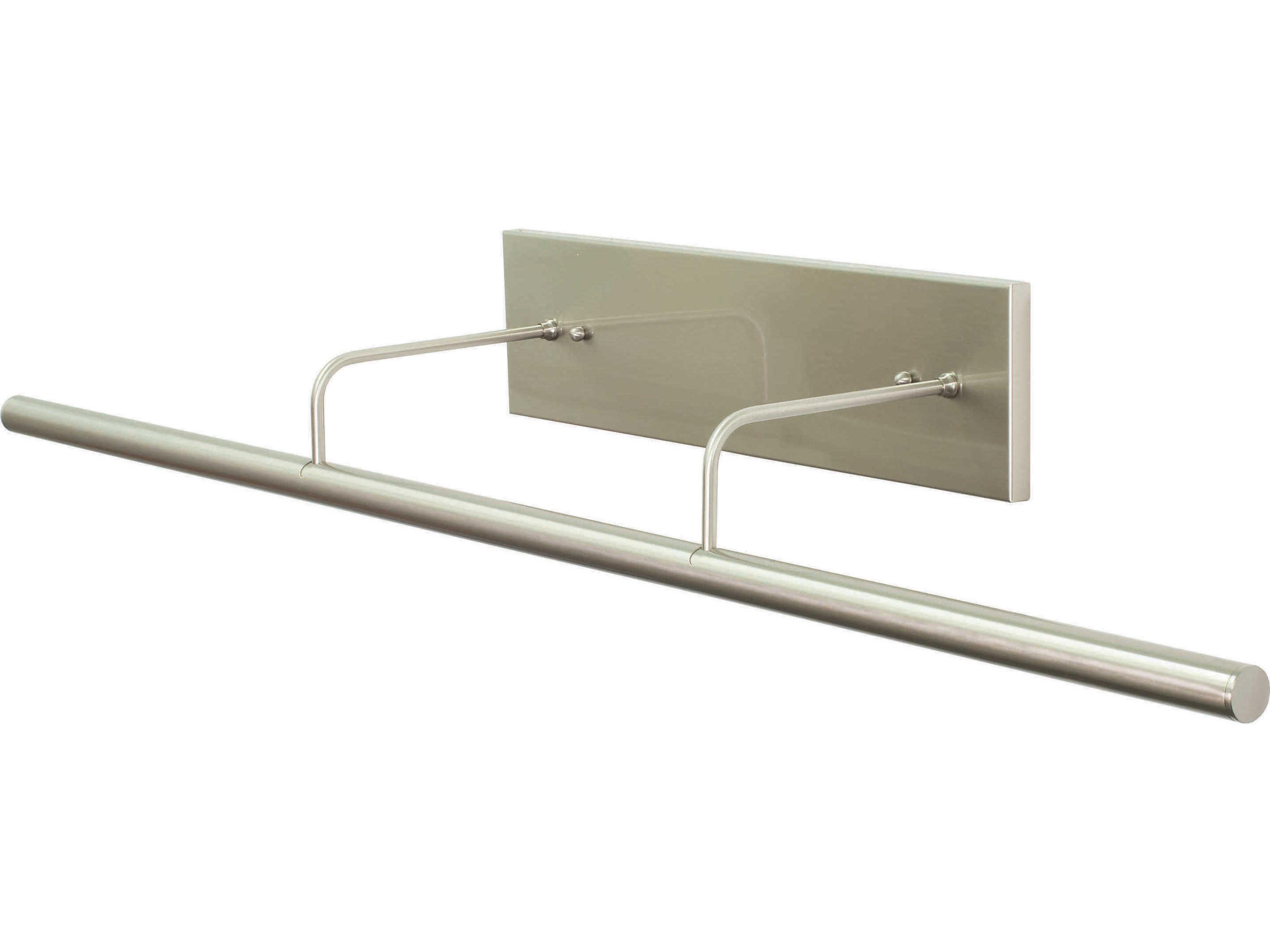 Direct Wire 1-Light Nickel LED Picture Light