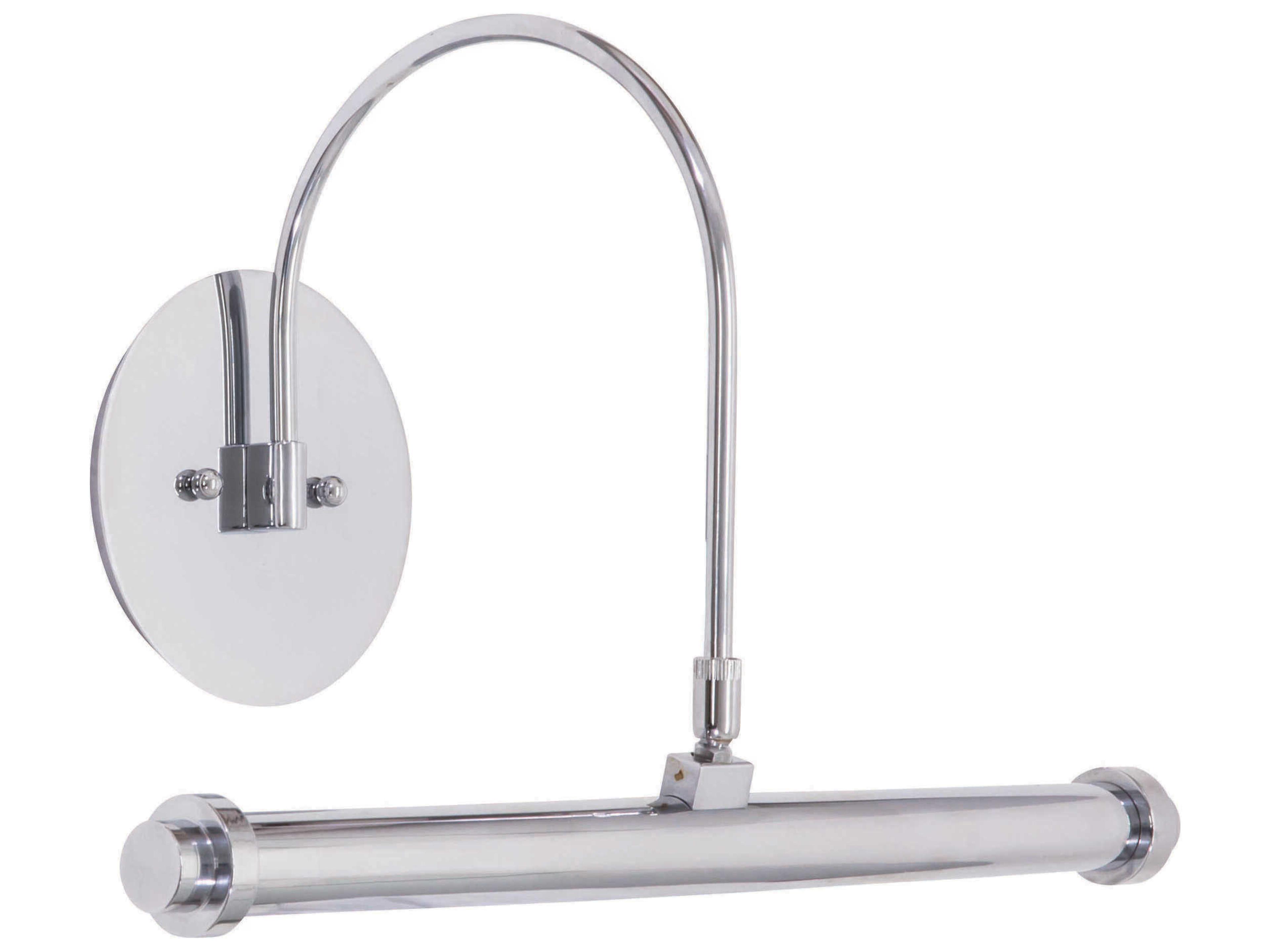 Slim-line 1-Light Chrome LED Picture Light