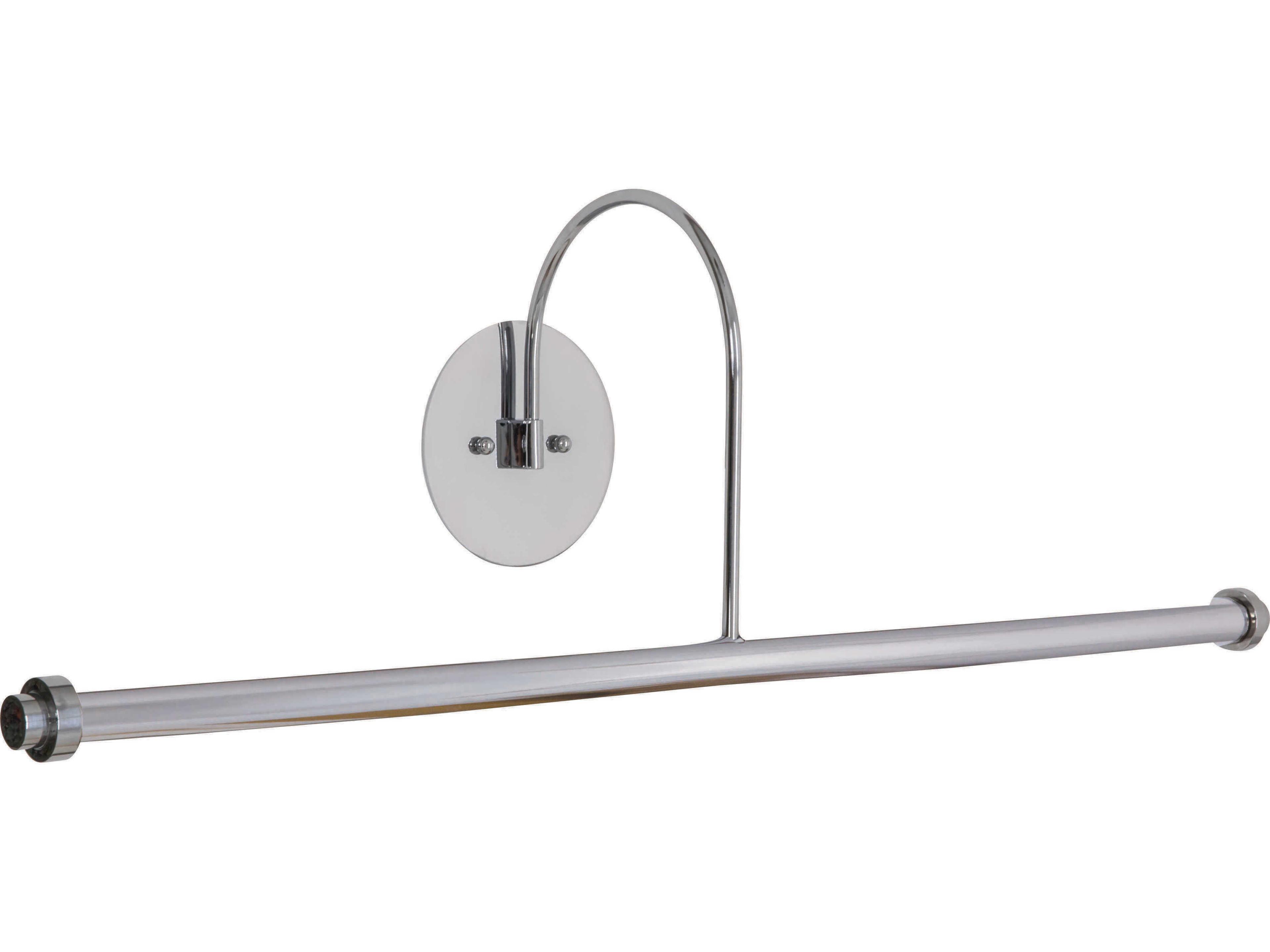 Slim-line 1-Light Chrome LED Picture Light