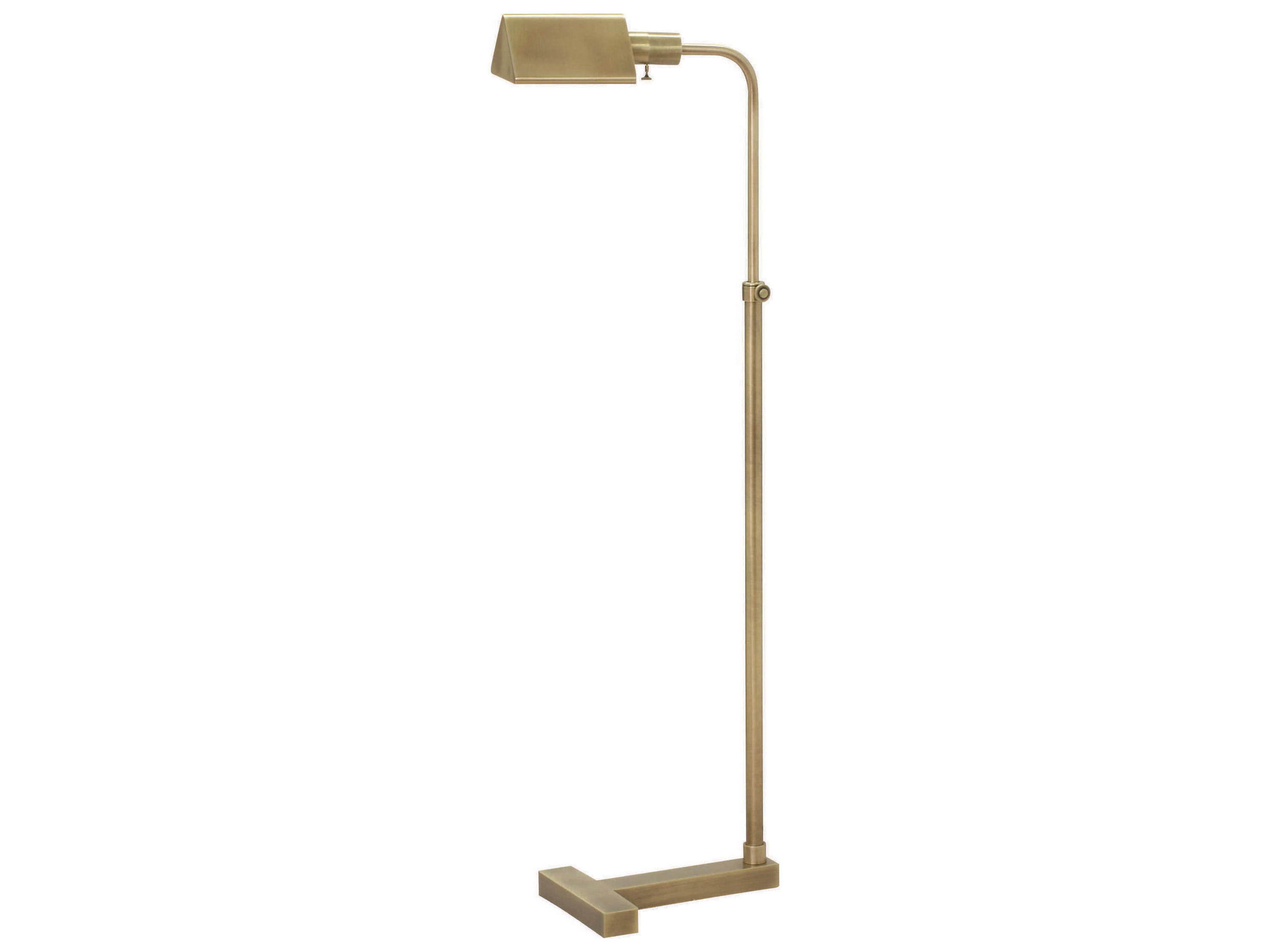 Fairfax 1-Light Adjustable Floor Lamp in Polished Nickel