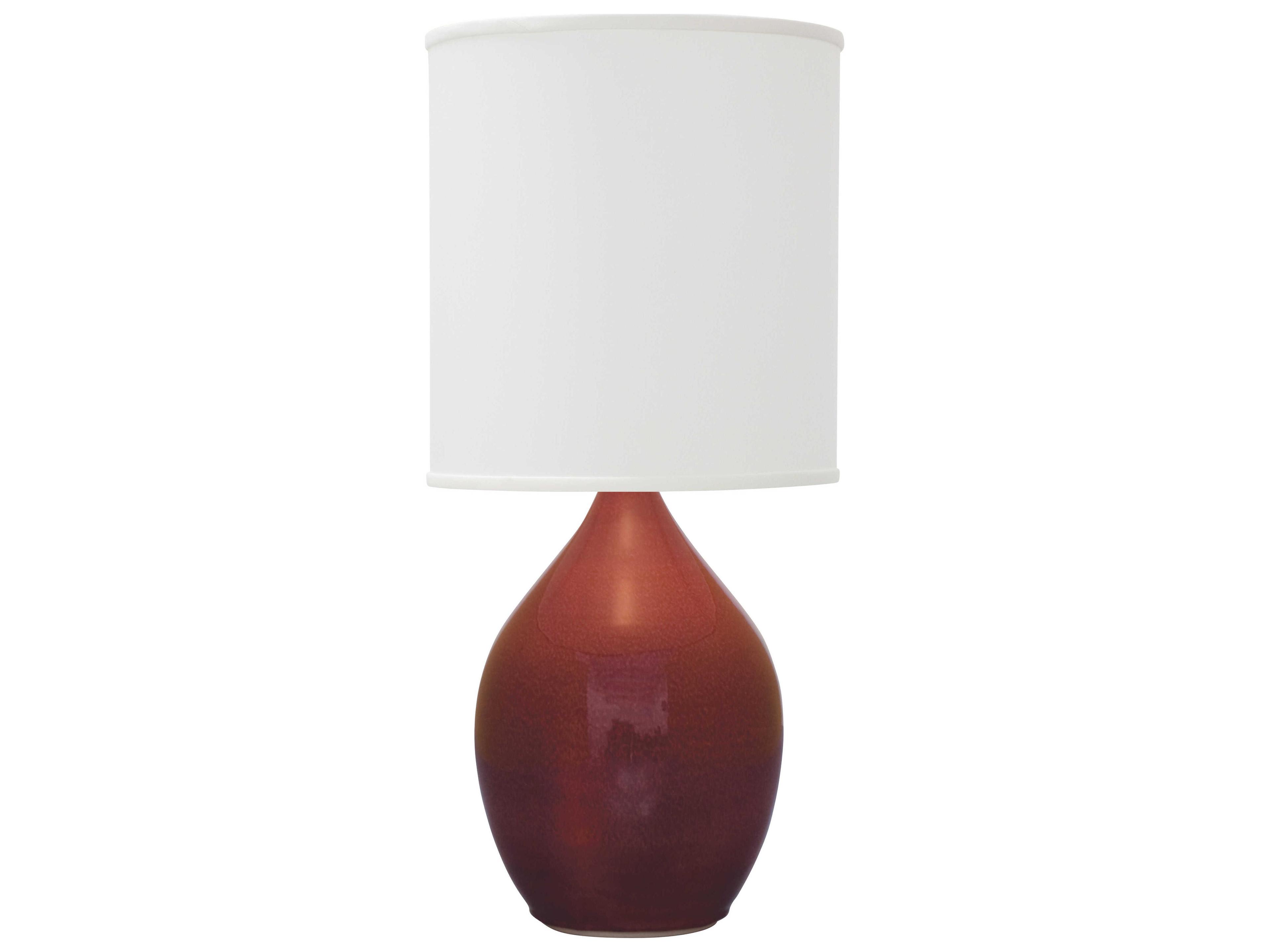 House of Troy Scatchard Stoneware Blue Table Lamp