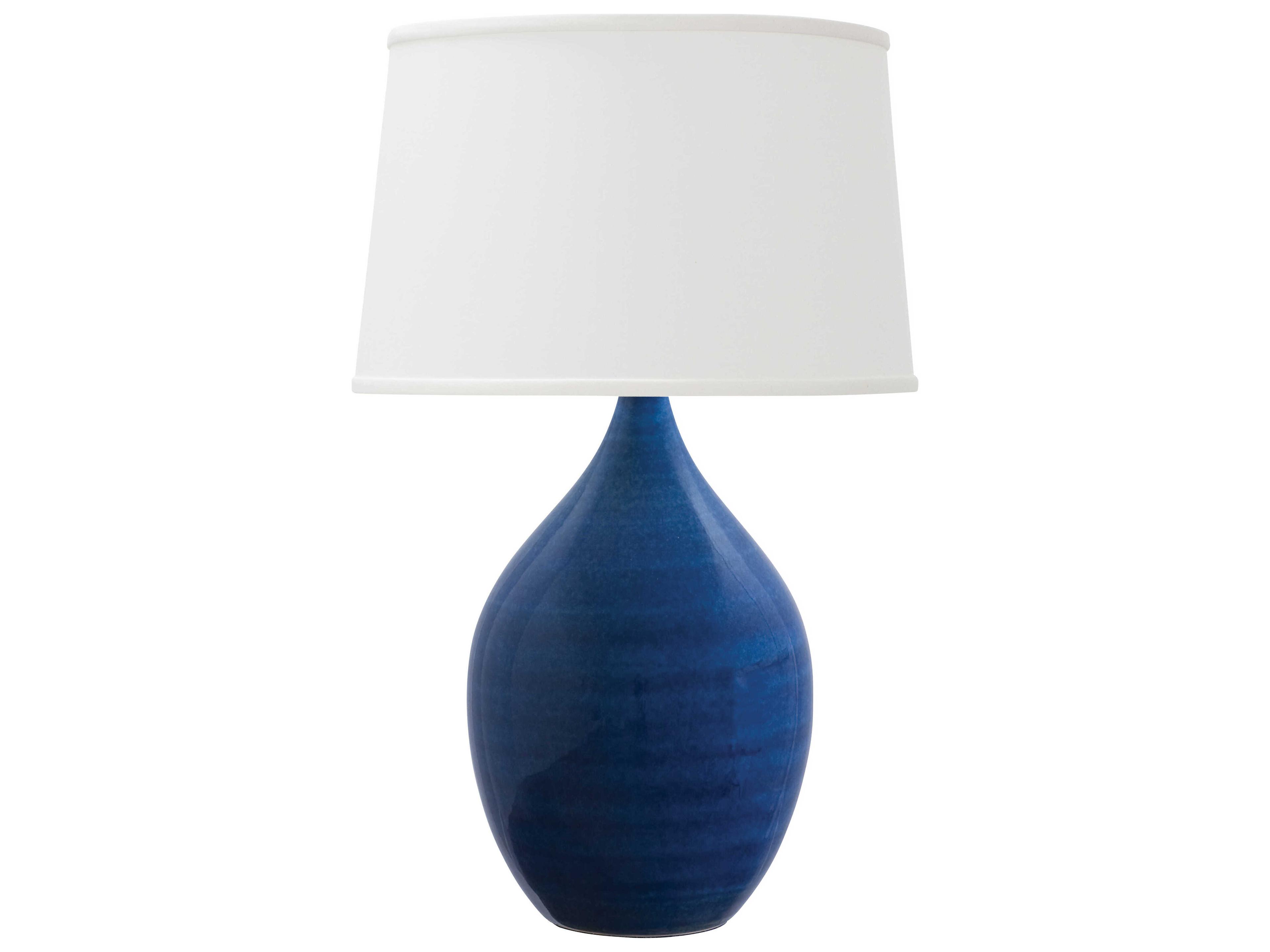 Scatchard Stoneware Brown Table Lamp