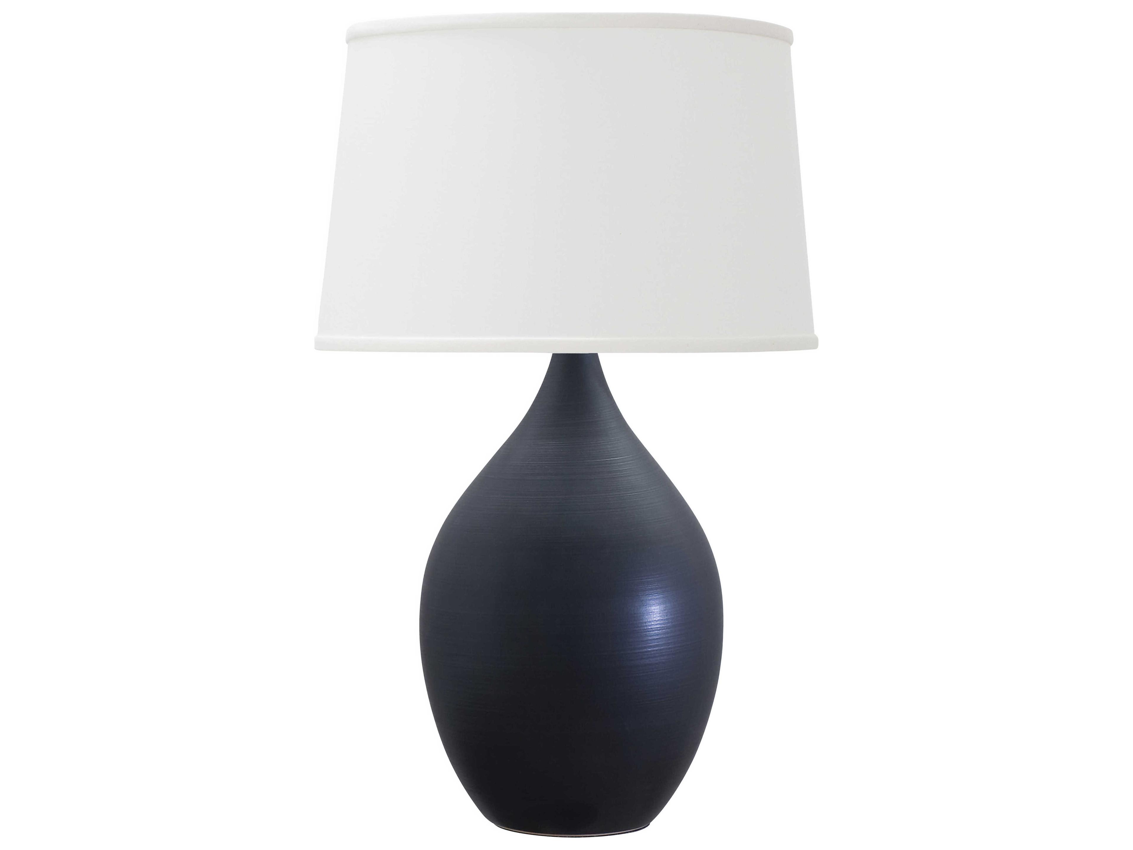 House of Troy Scatchard Stoneware Brown Table Lamp