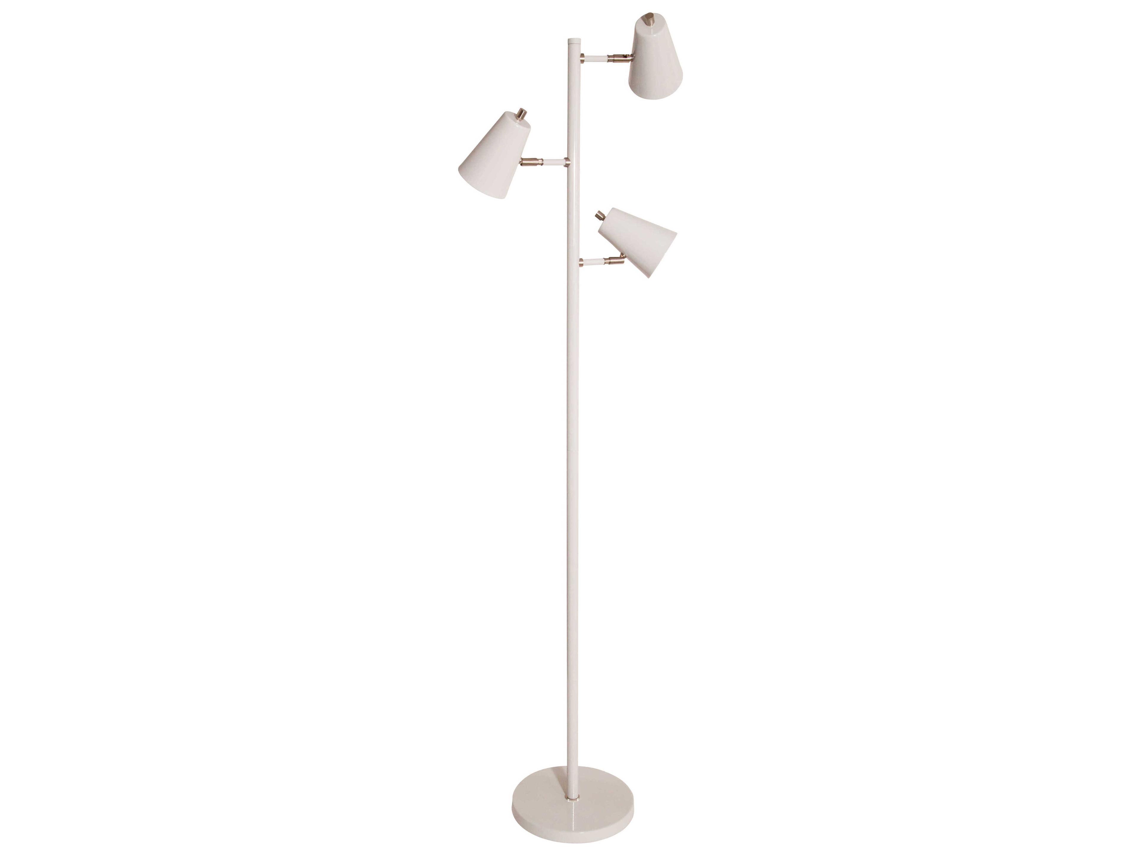 Kirby Gray LED Floor Lamp