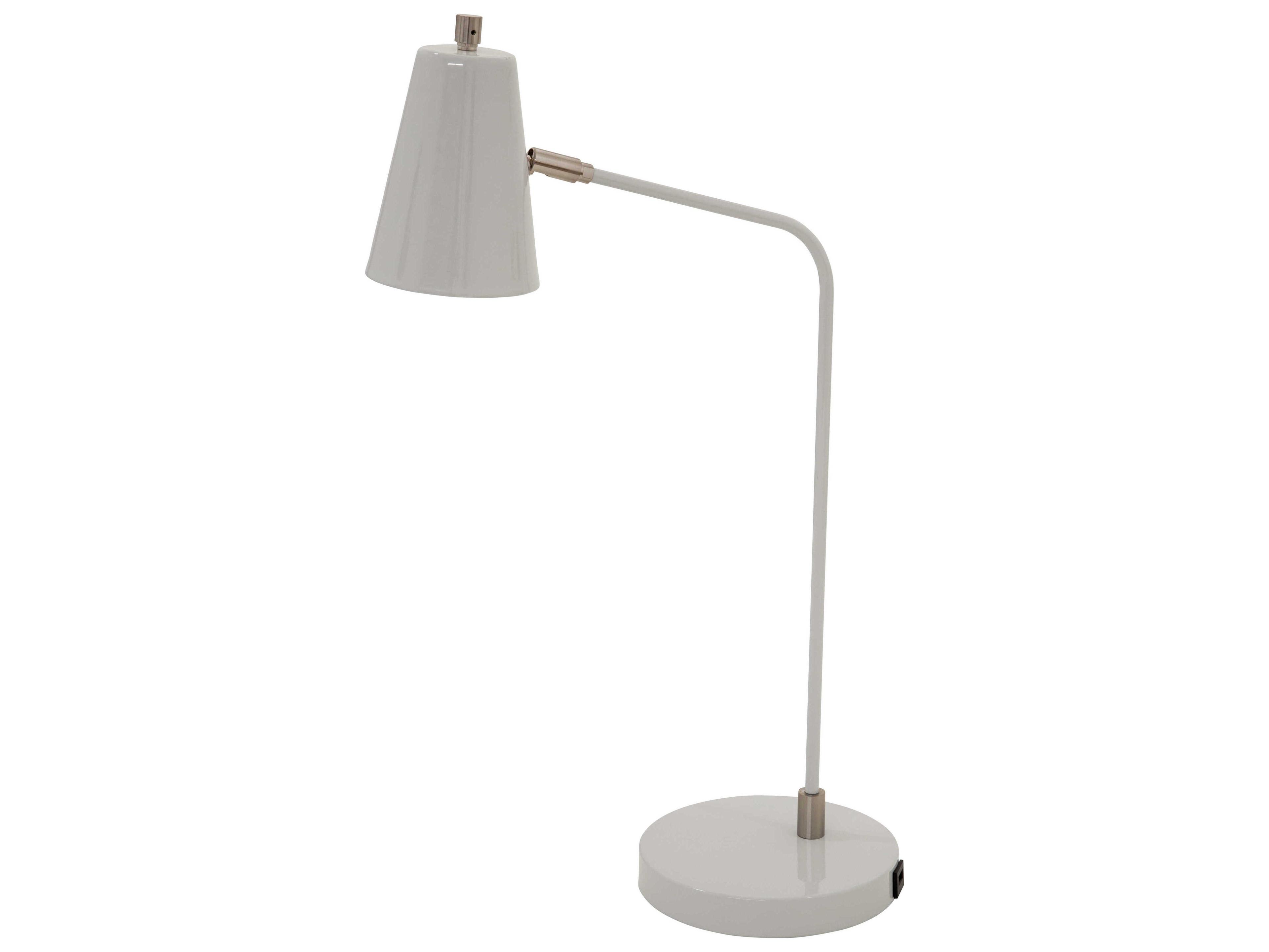 Kirby Gray LED Desk Lamp