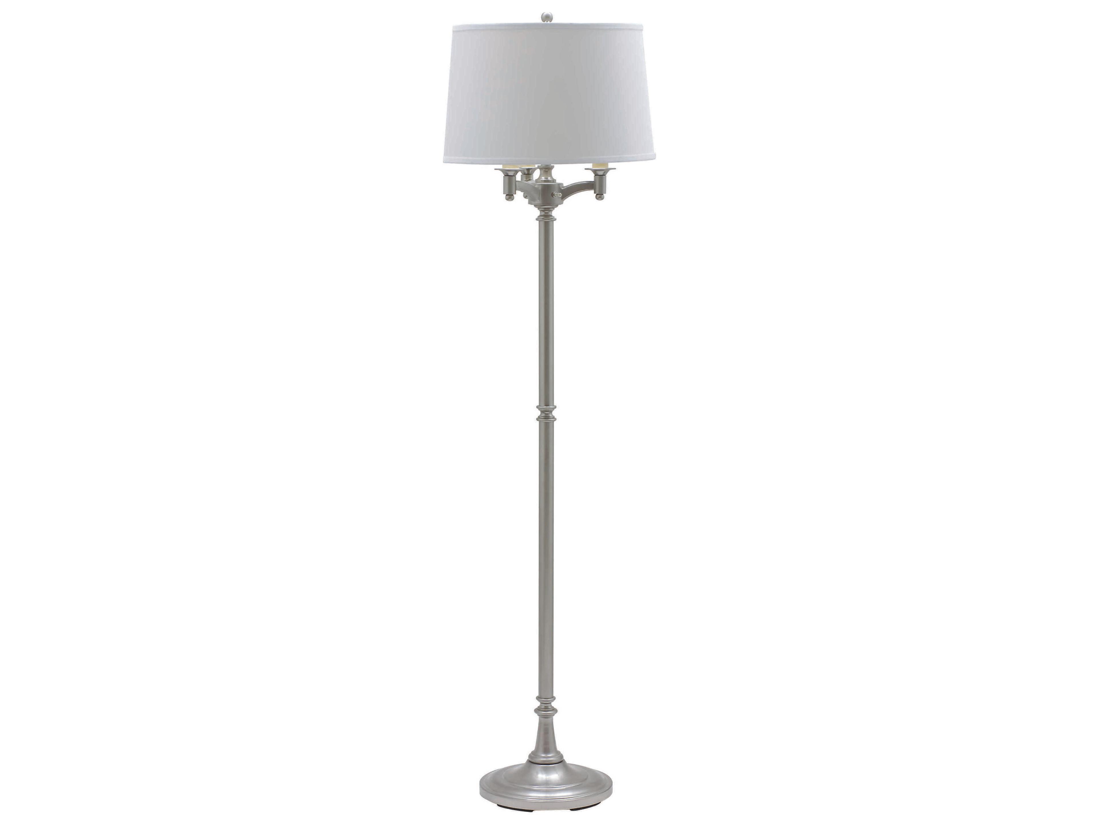 House of Troy Lancaster Brass Floor Lamp