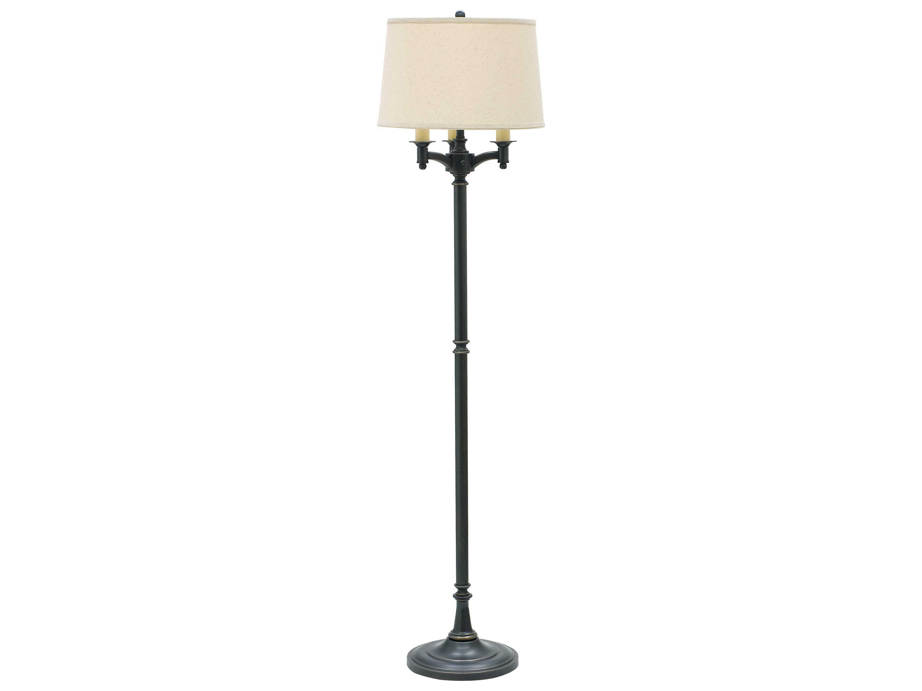 House of Troy Lancaster Brass Floor Lamp