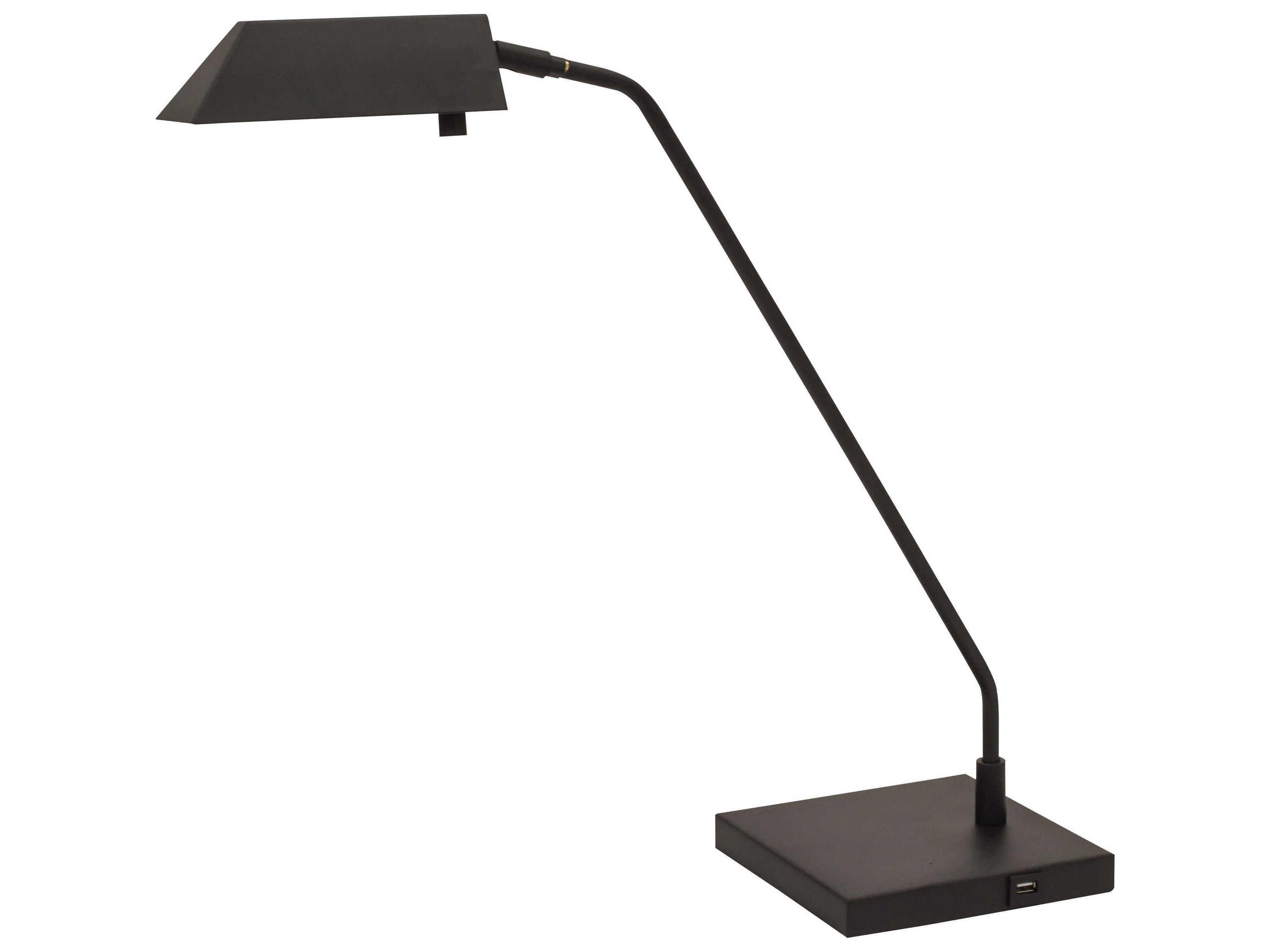 Newbury Black Nickel LED Desk Lamp