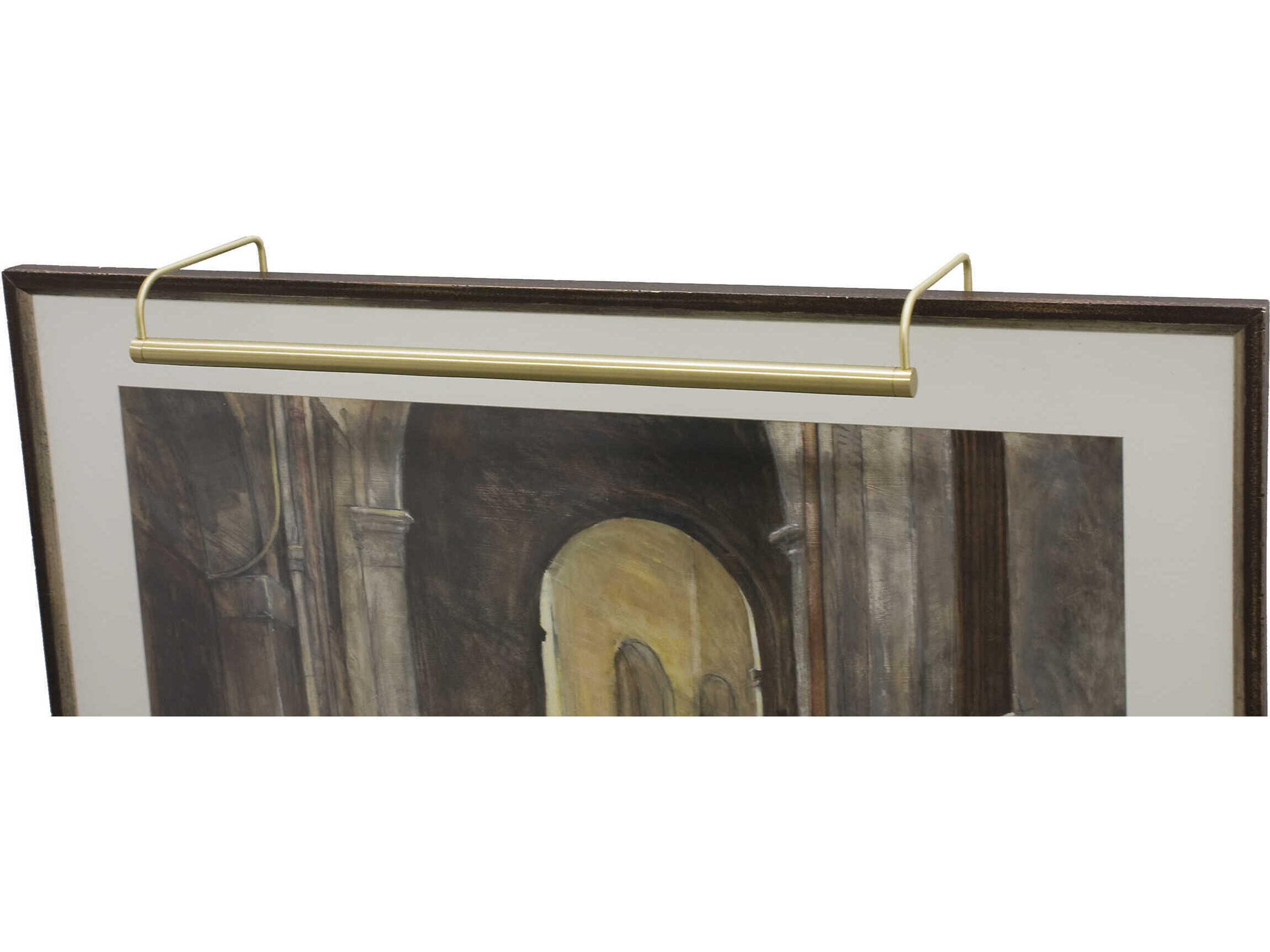 Slim-line 4-Light Black Picture Light