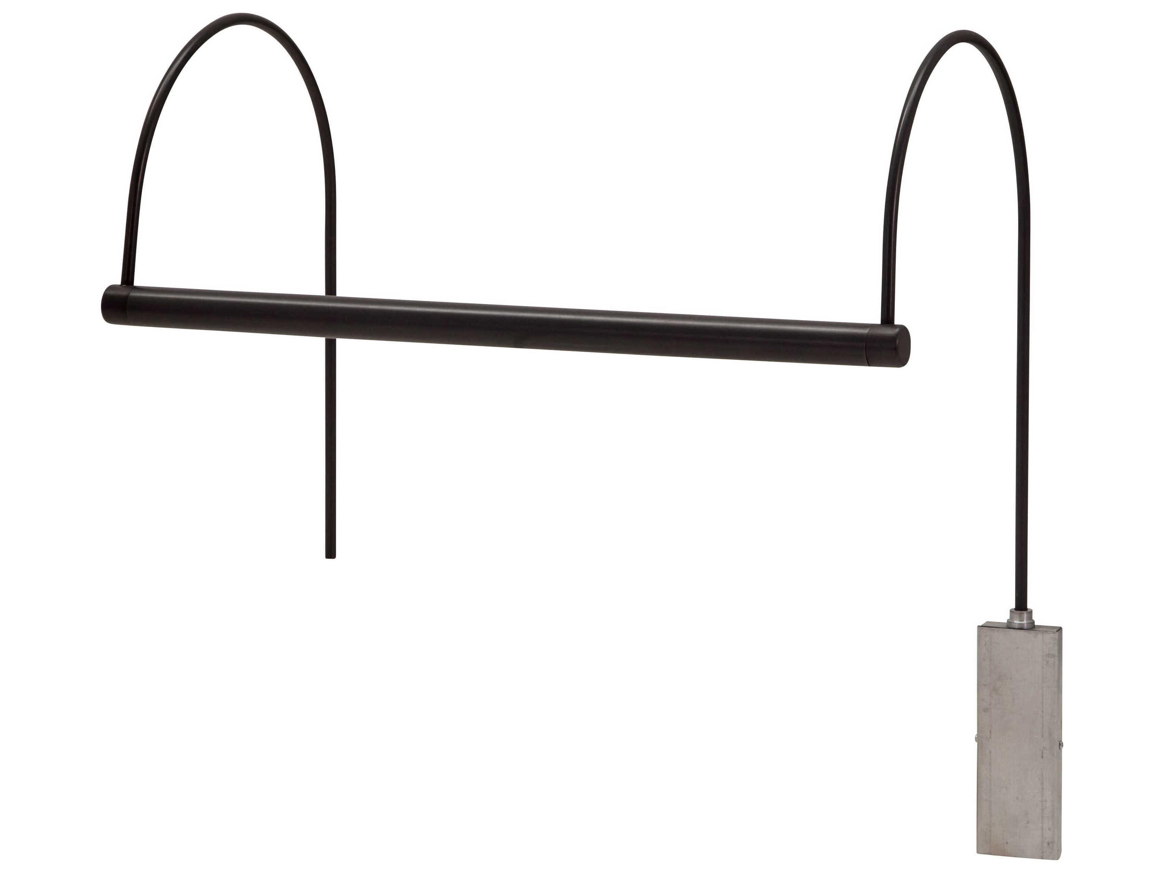 House of Troy Ultra Slim-line 1-Light Black Picture Light