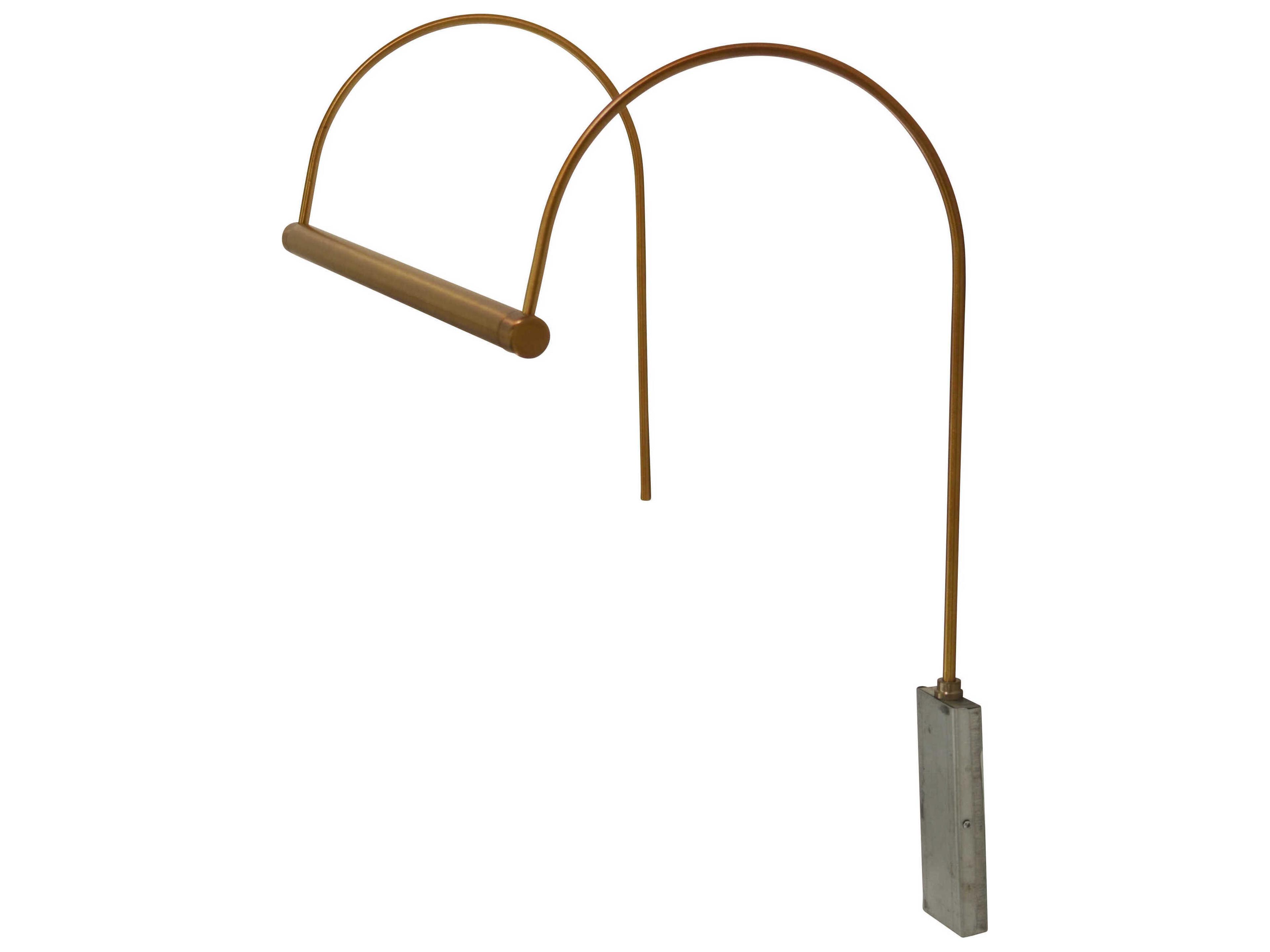 House of Troy Ultra Slim-line 1-Light Black Picture Light