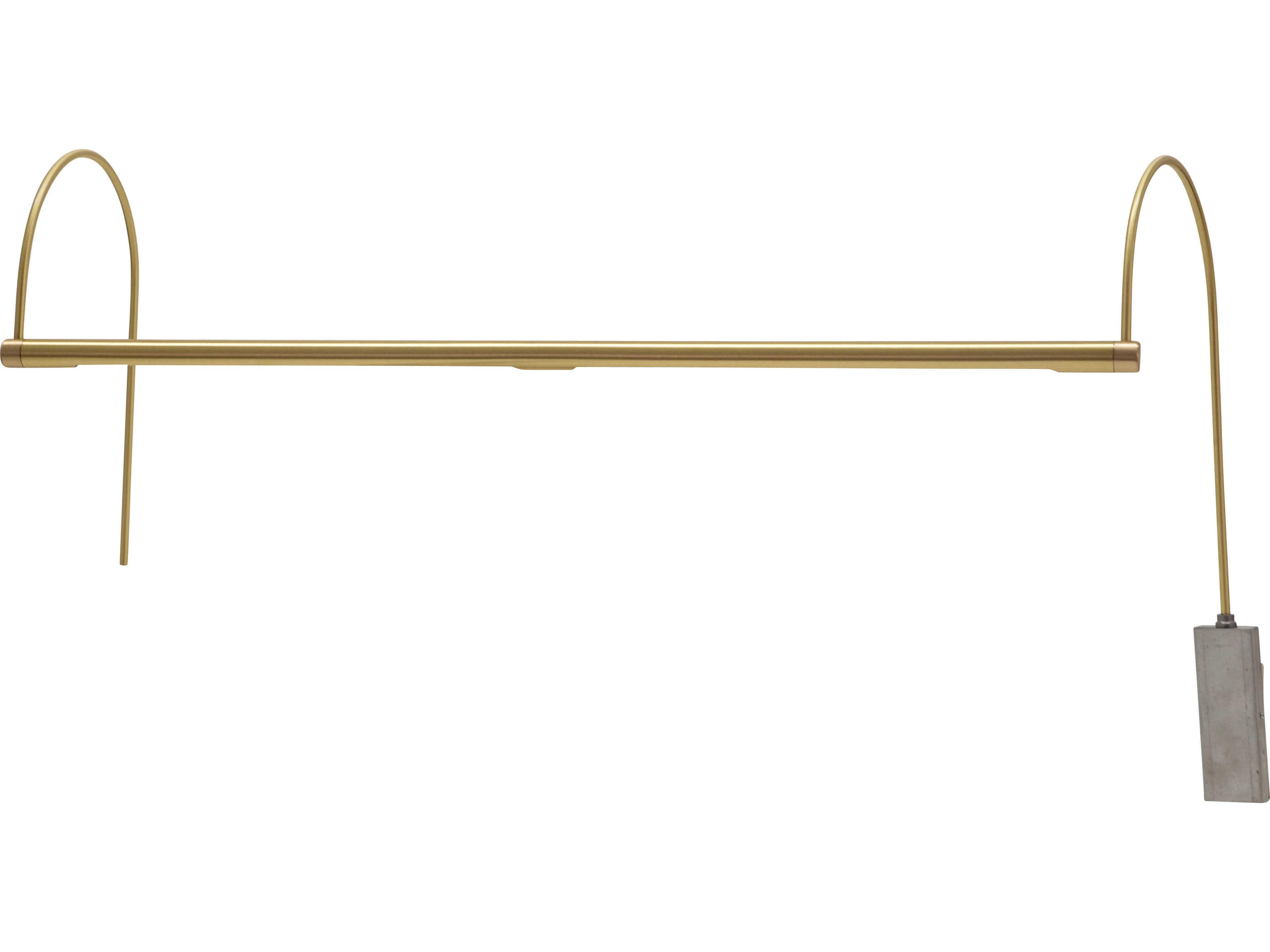 House of Troy Ultra Slim-line 1-Light Black Picture Light