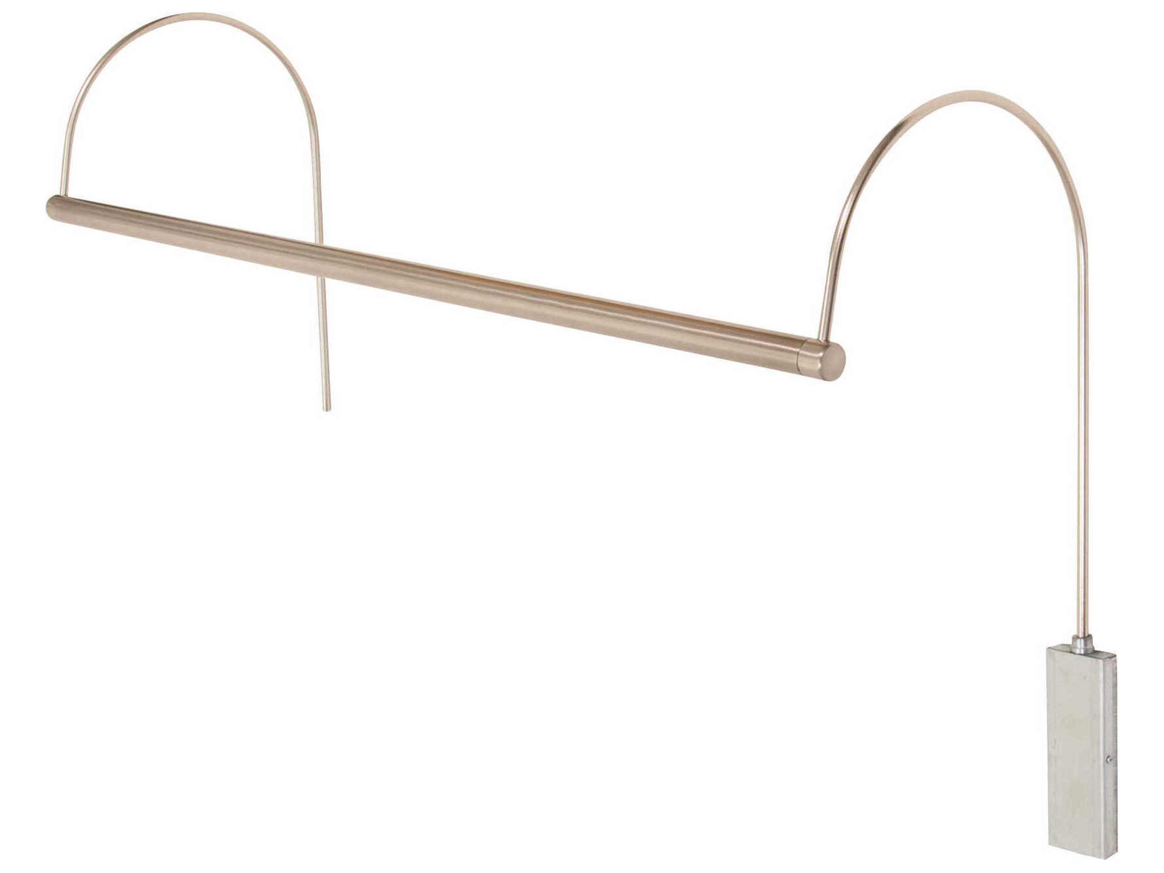 House of Troy Ultra Slim-line 1-Light Black Picture Light