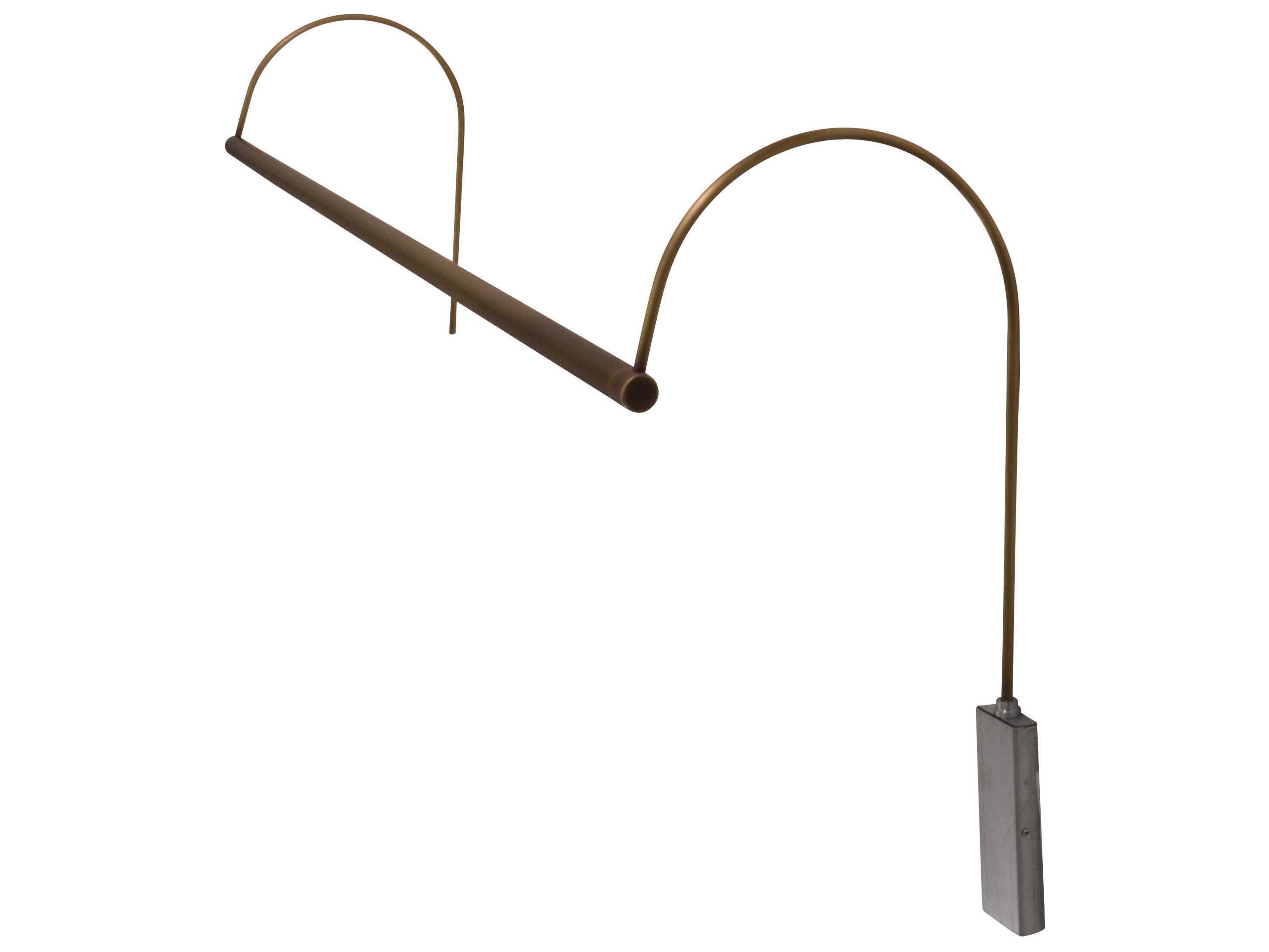 House of Troy Ultra Slim-line 1-Light Nickel Picture Light