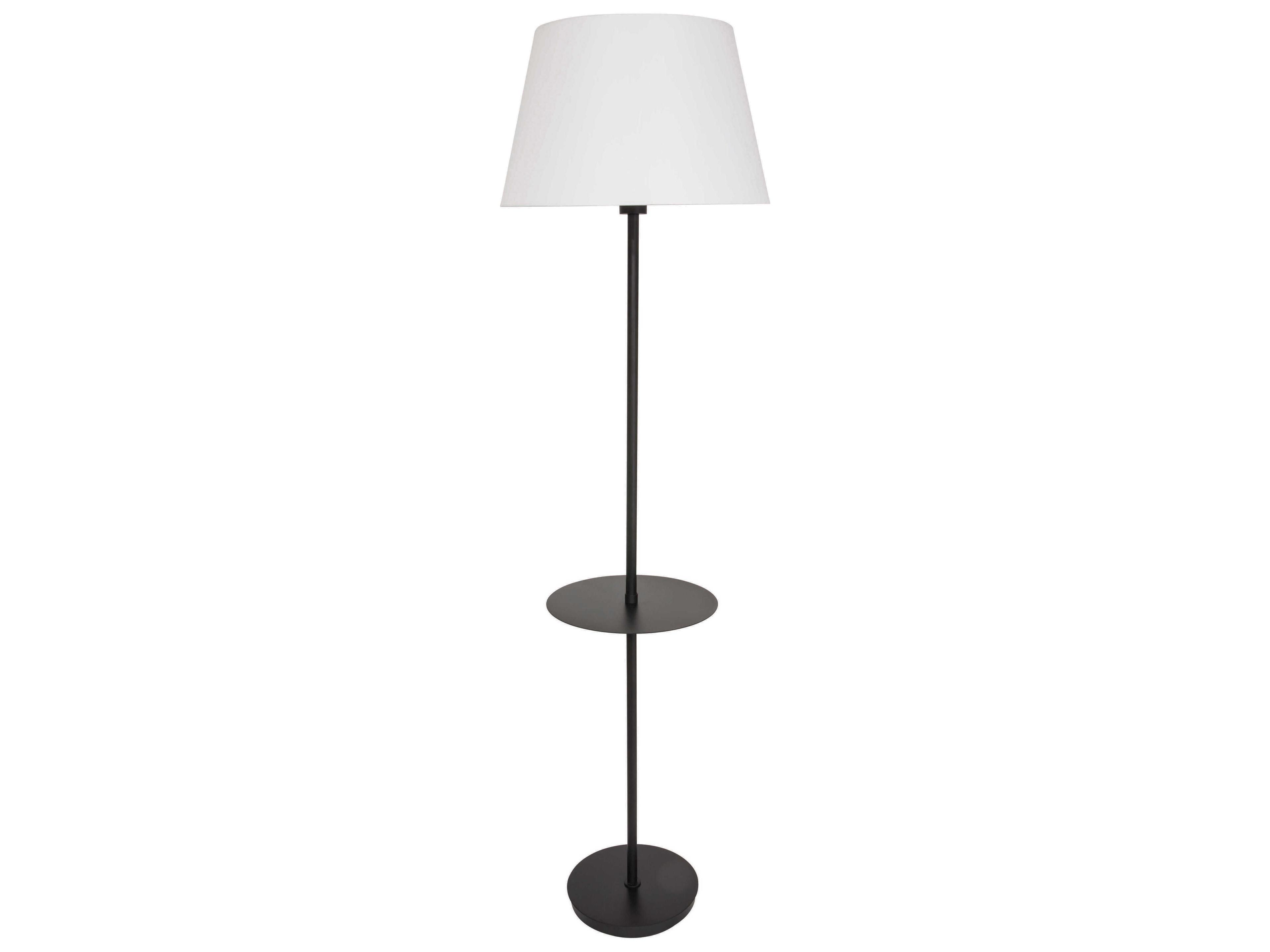 Vernon Black Floor Lamp