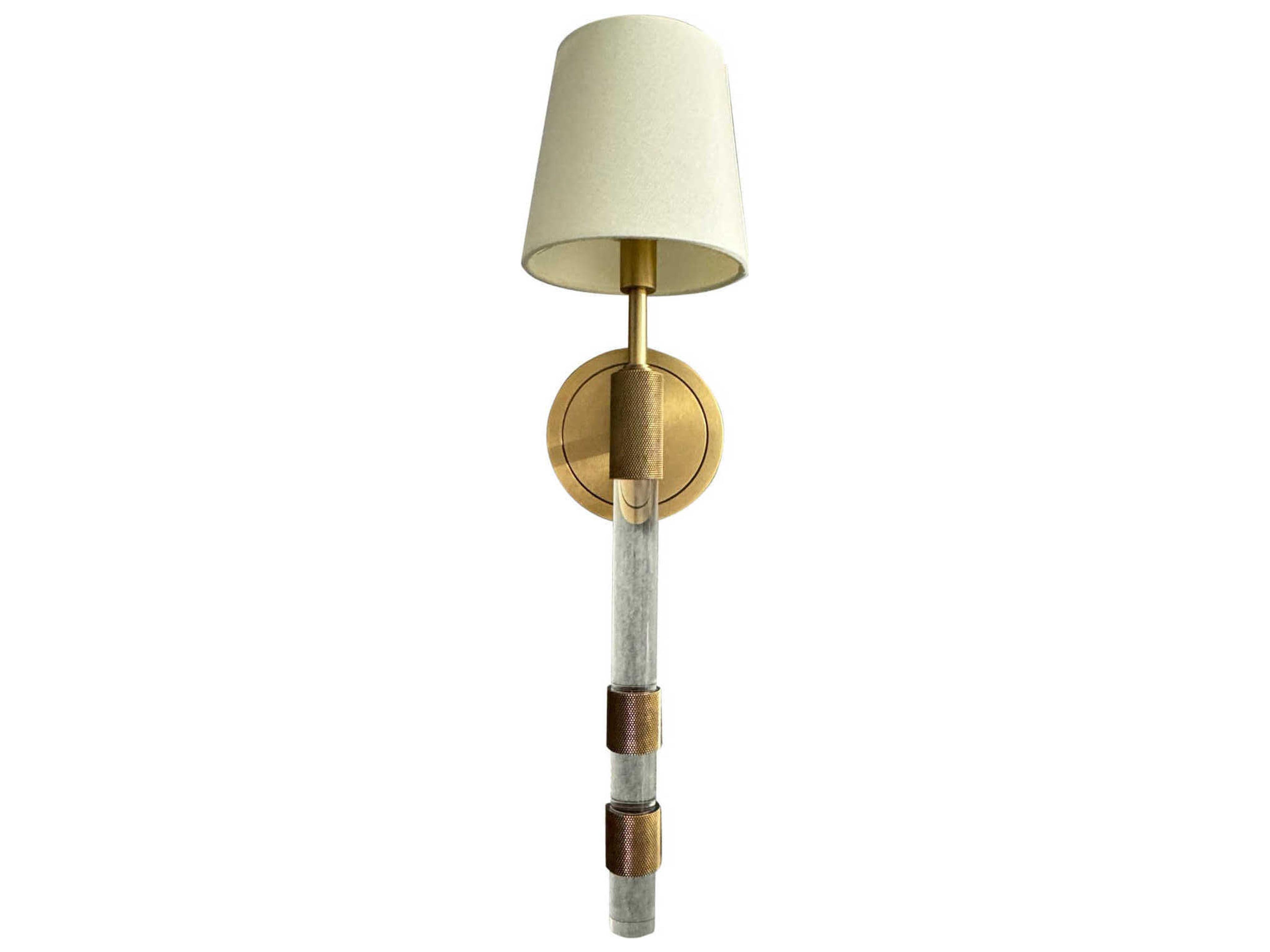 Brushed Brass Wall Sconce