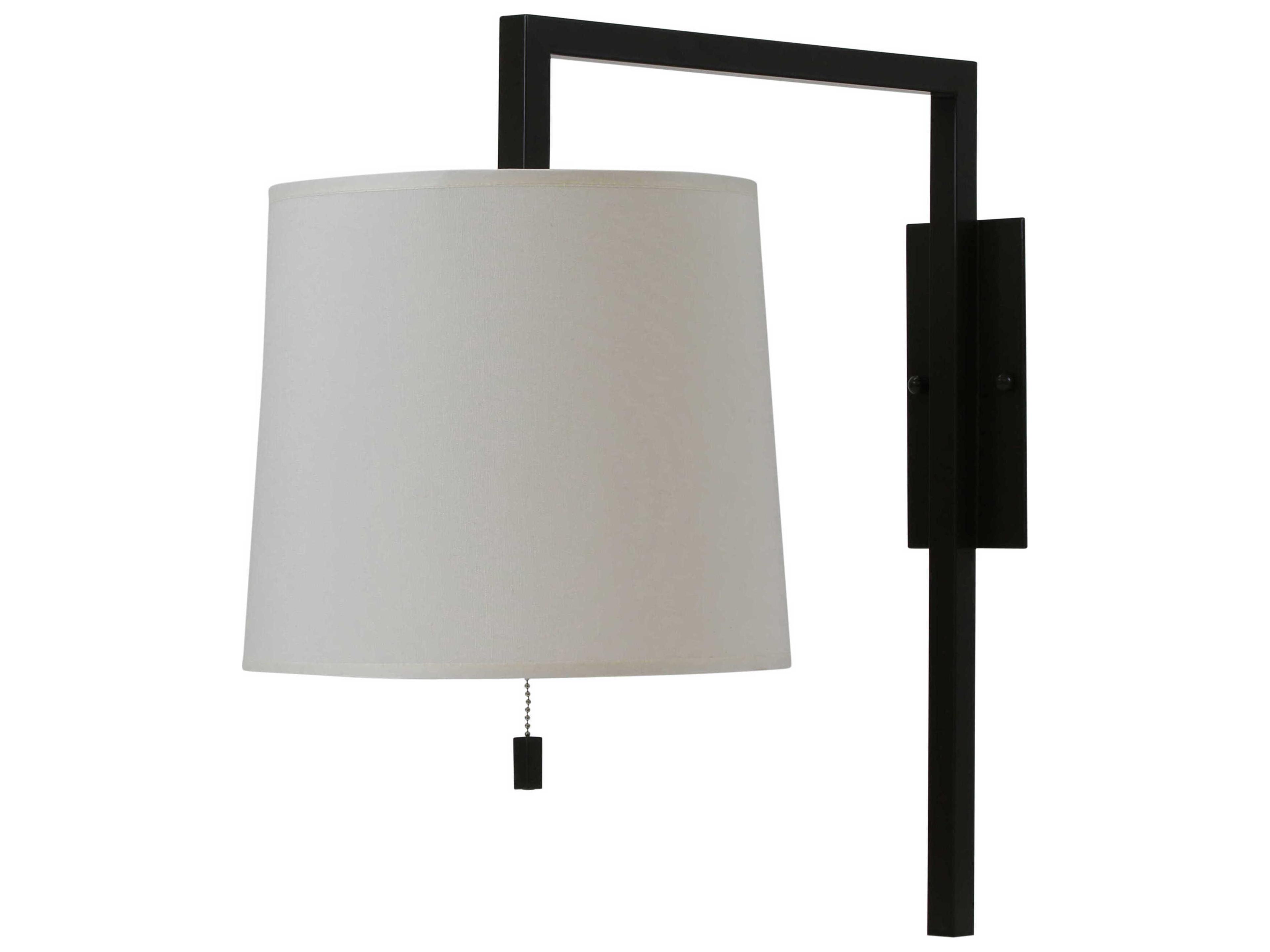 1-Light Architectural Bronze White Wall Sconce