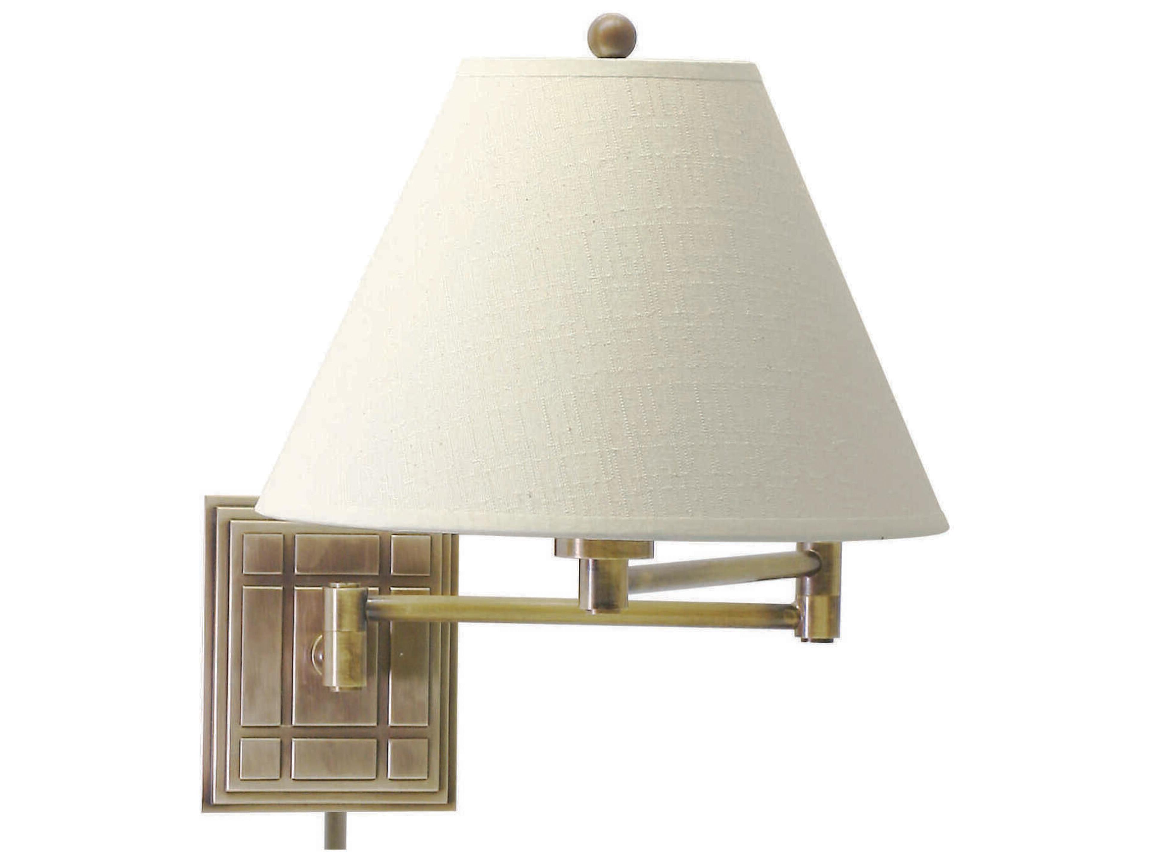 1-Light Brass Swing Wall Sconce