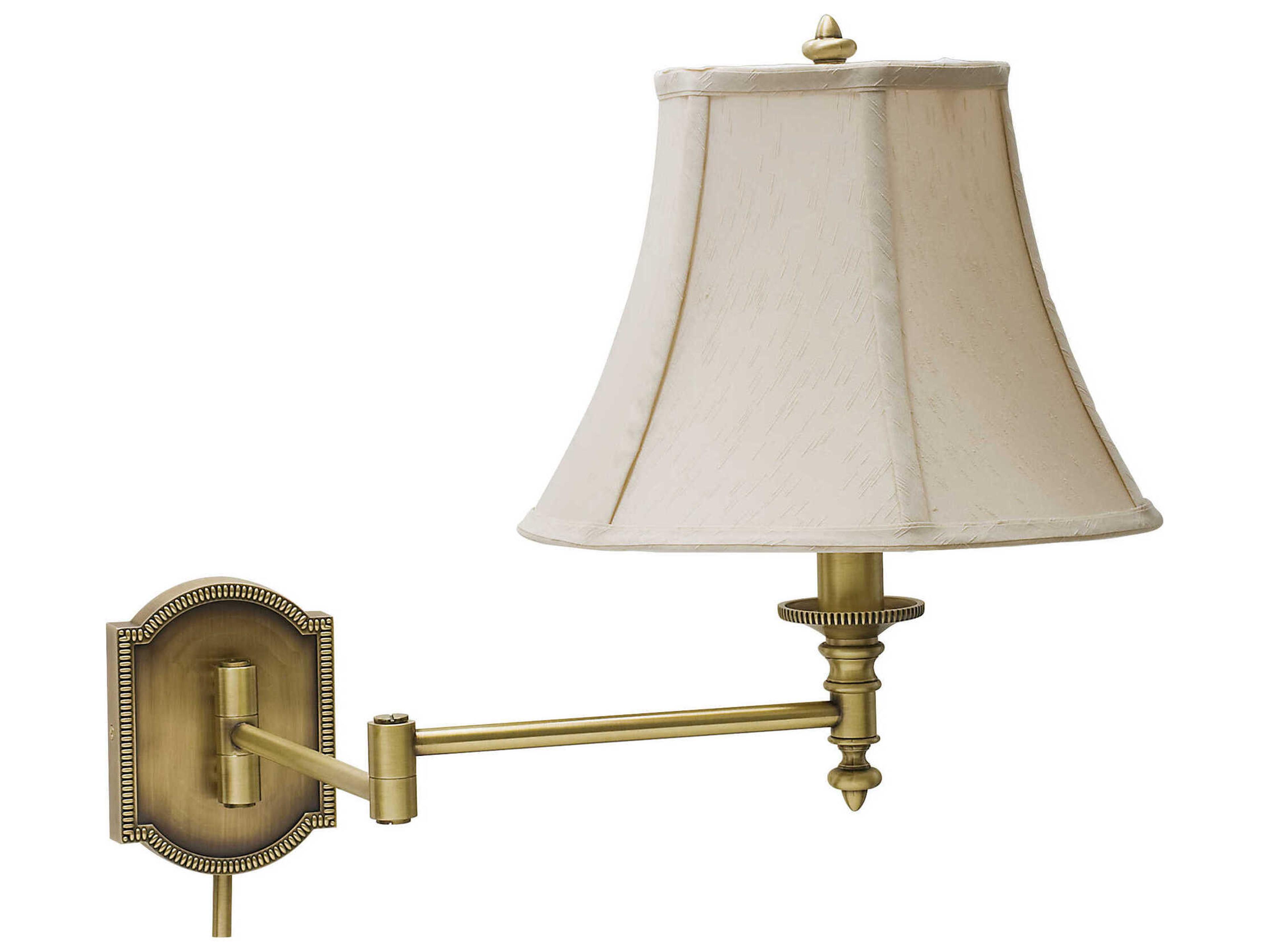 1-Light Brass Swing Wall Sconce