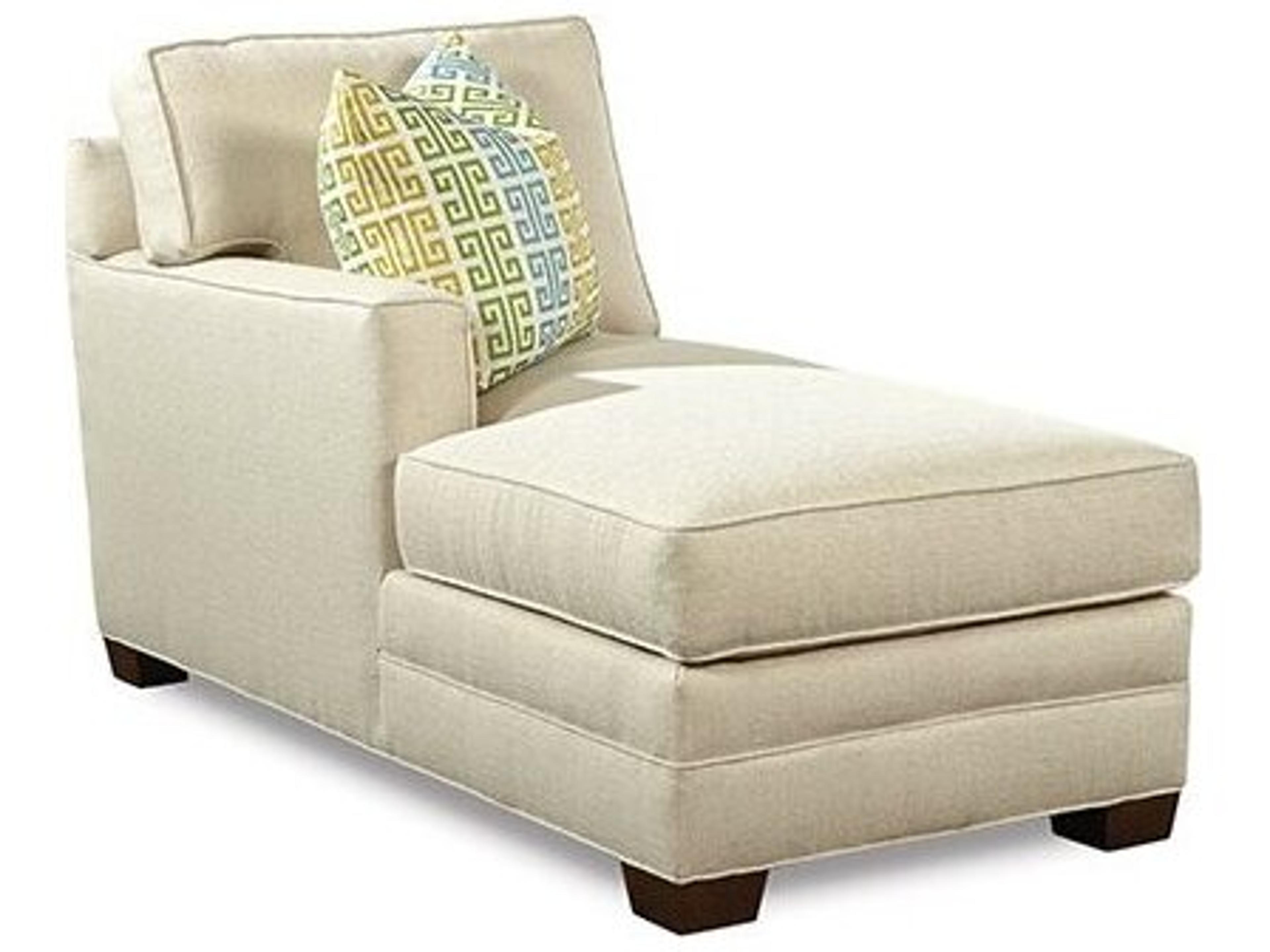 2053 Upholstered Left Arm Chaise Lounge